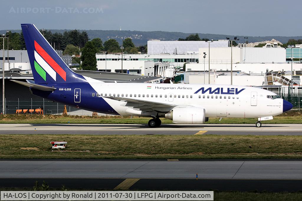 HA-LOS, 2005 Boeing 737-7Q8 C/N 29359, at cdg
