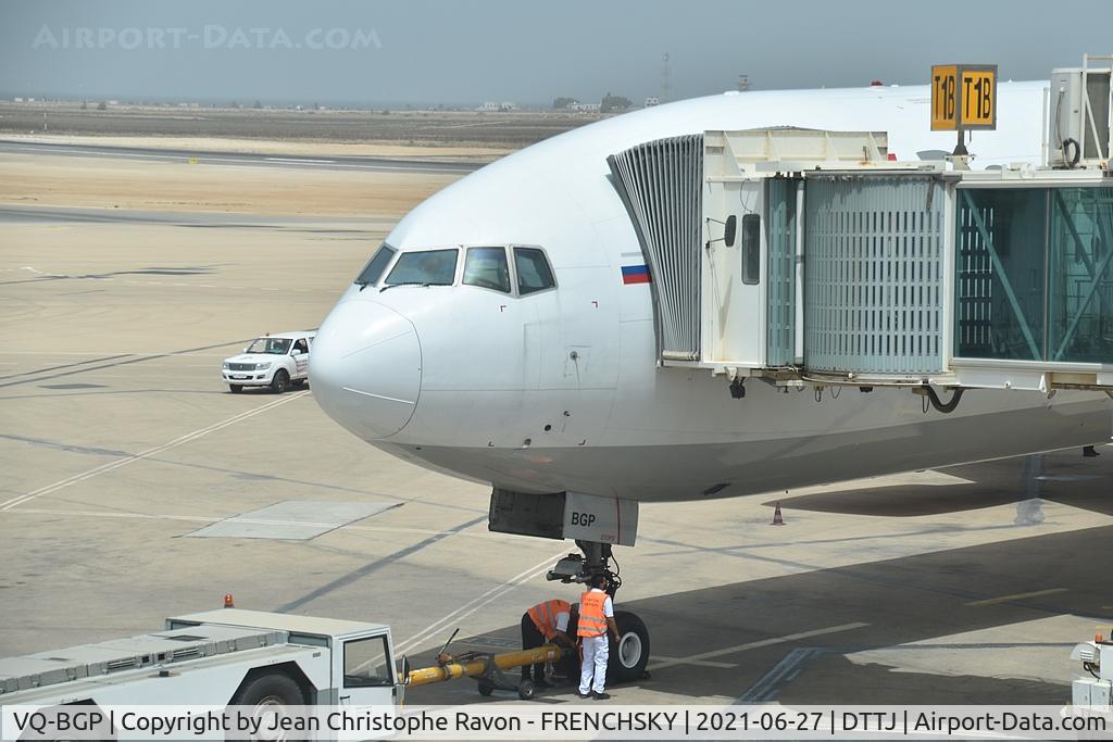 VQ-BGP, 2007 Boeing 777-31H/ER C/N 32714, RL7512 DJERBA to MOSCOW SVO
