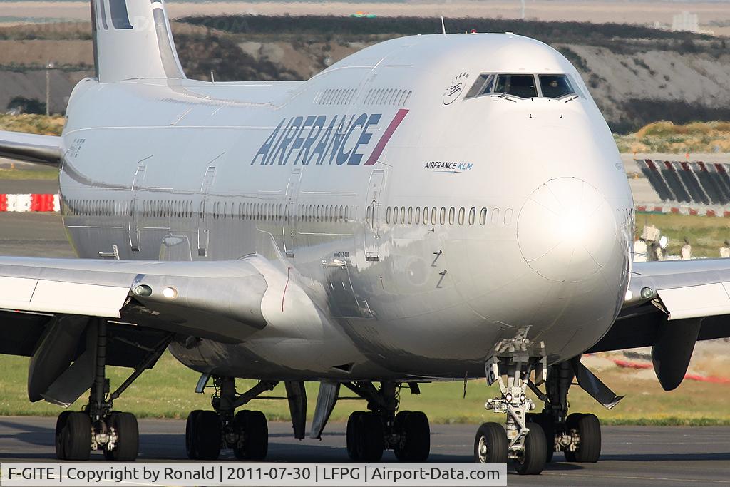 F-GITE, 1992 Boeing 747-428 C/N 25601, at cdg