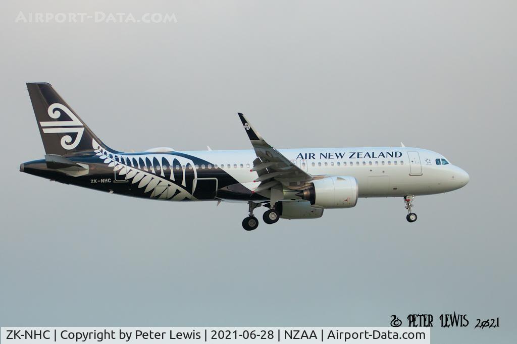 ZK-NHC, 2019 Airbus A320-271N C/N 8833, Air New Zealand Ltd., Auckland