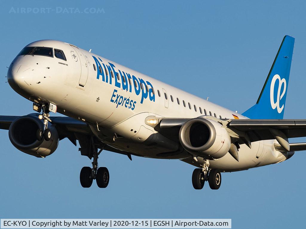 EC-KYO, 2009 Embraer 195LR (ERJ-190-200LR) C/N 19000276, ERJ195
