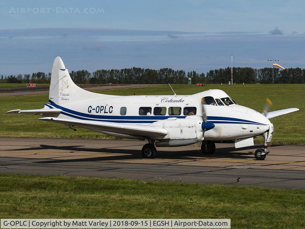 G-OPLC, 1948 De Havilland DH-104 Dove 8 C/N 04212, DOVE 8