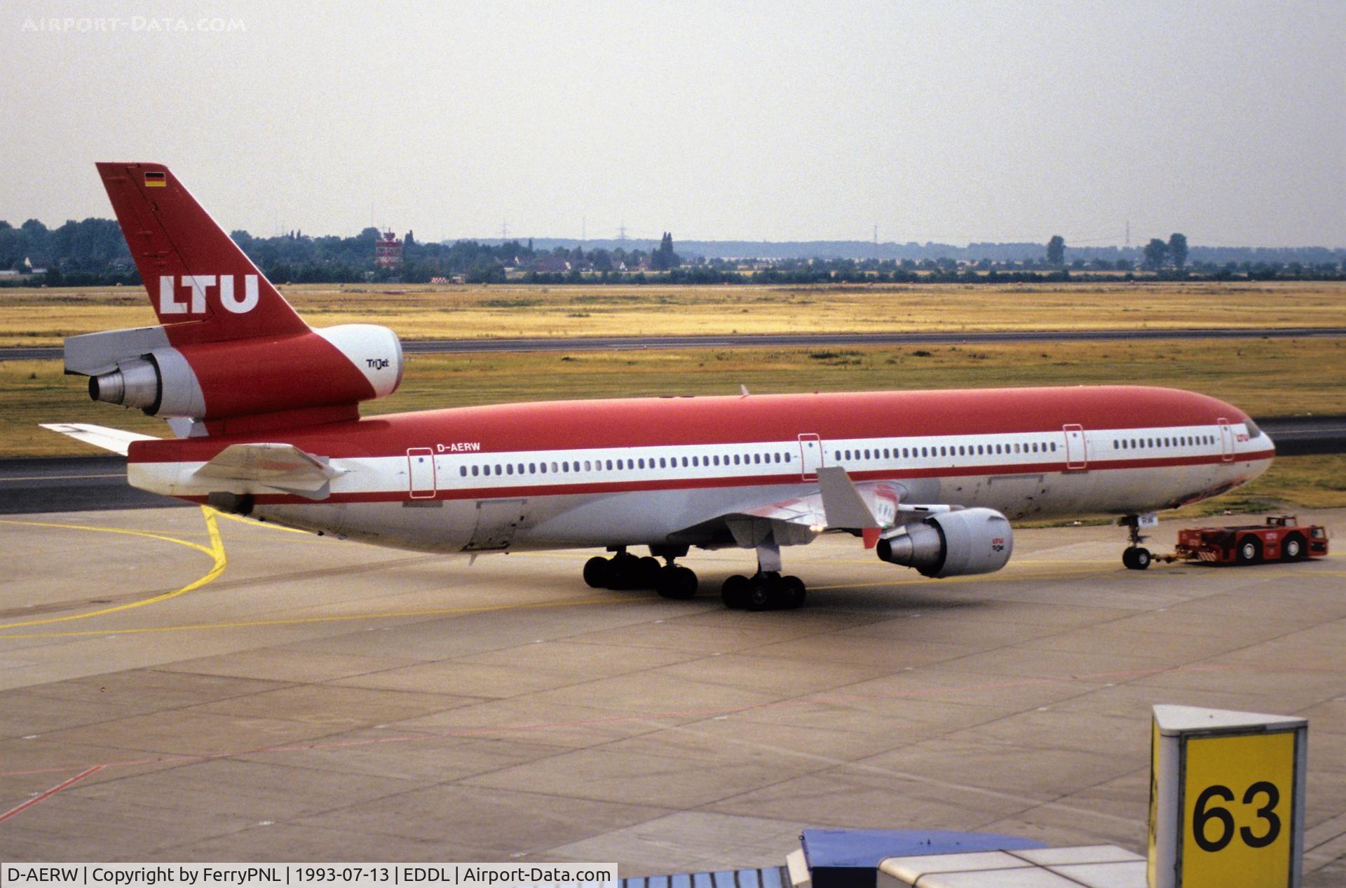 D-AERW, 1992 McDonnell Douglas MD-11 C/N 48485, LTU MD11