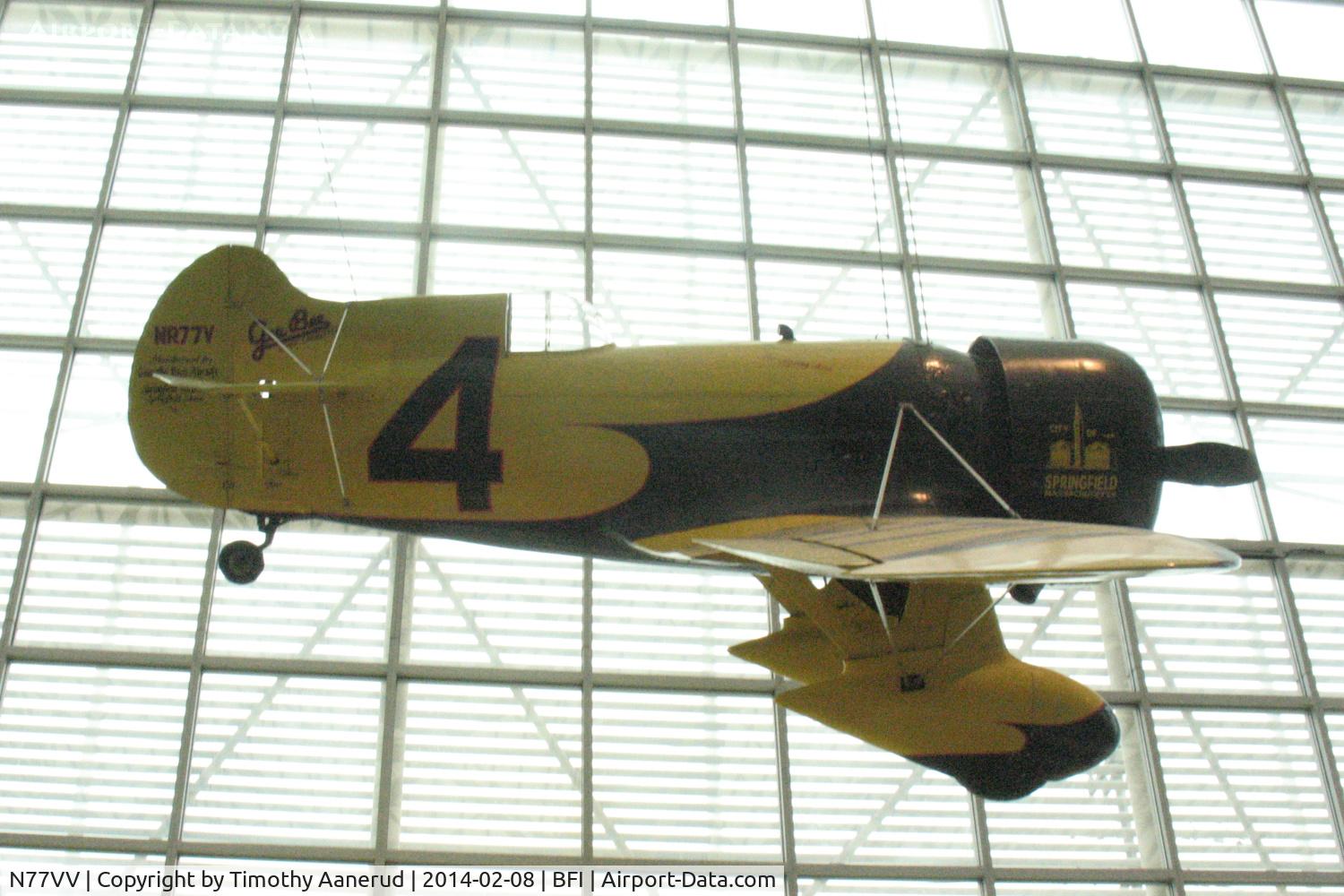 N77VV, 1996 Granville Brothers Gee Bee Replica Z C/N T4, 1996 Granville Brothers Gee Bee Z-1 Replica, c/n: T4