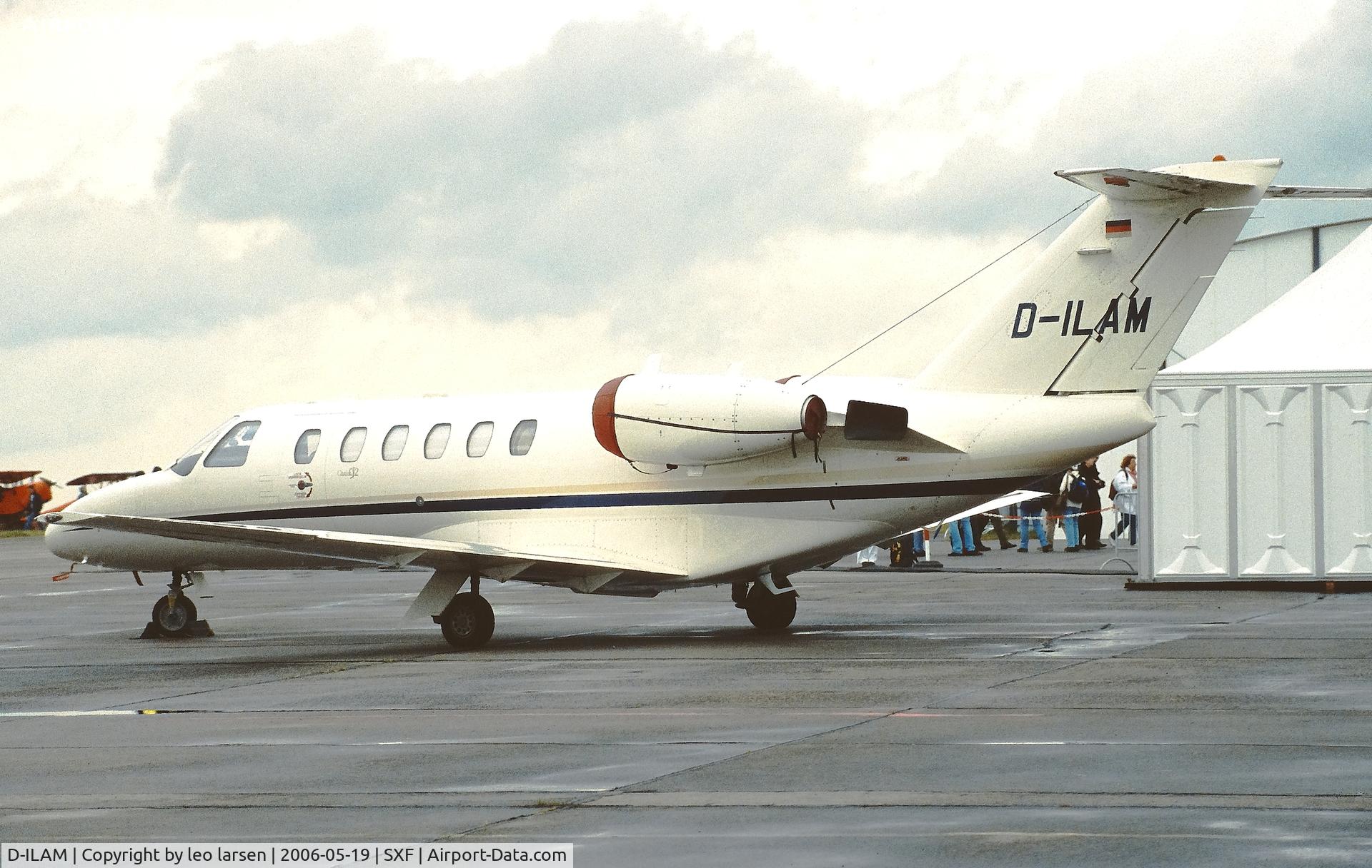 D-ILAM, 2001 Cessna 525A CitationJet CJ2 C/N 525A-0070, Berlia ILA 19.5.2006