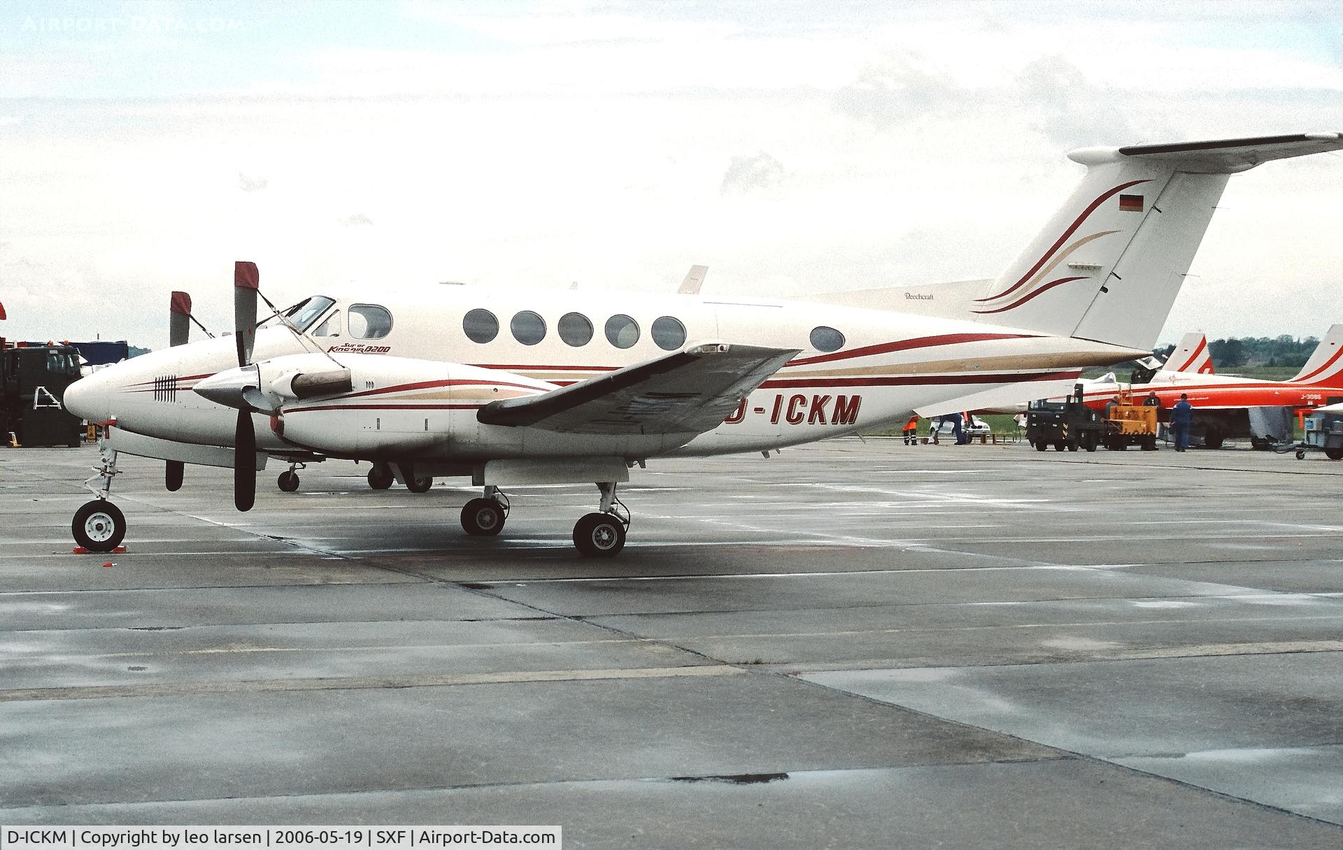 D-ICKM, 1982 Beech B200 King Air C/N BB-1005, Berlin ILA 19.5.2006