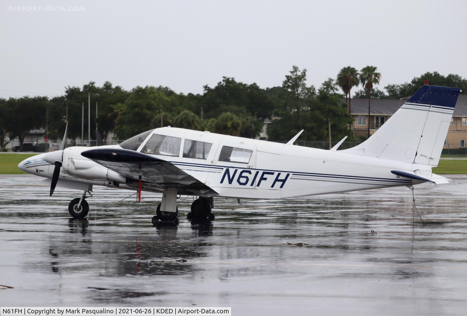 N61FH, 1972 Piper PA-34-200 C/N 34-7250255, Piper PA-34-200