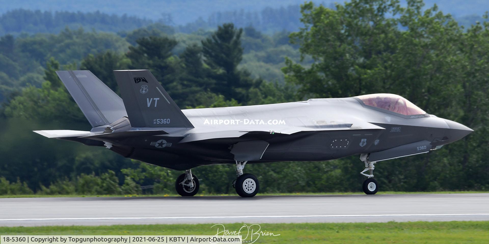 18-5360, Lockheed Martin F-35A Lightning II C/N AF-251, SNIPER13 158th FW