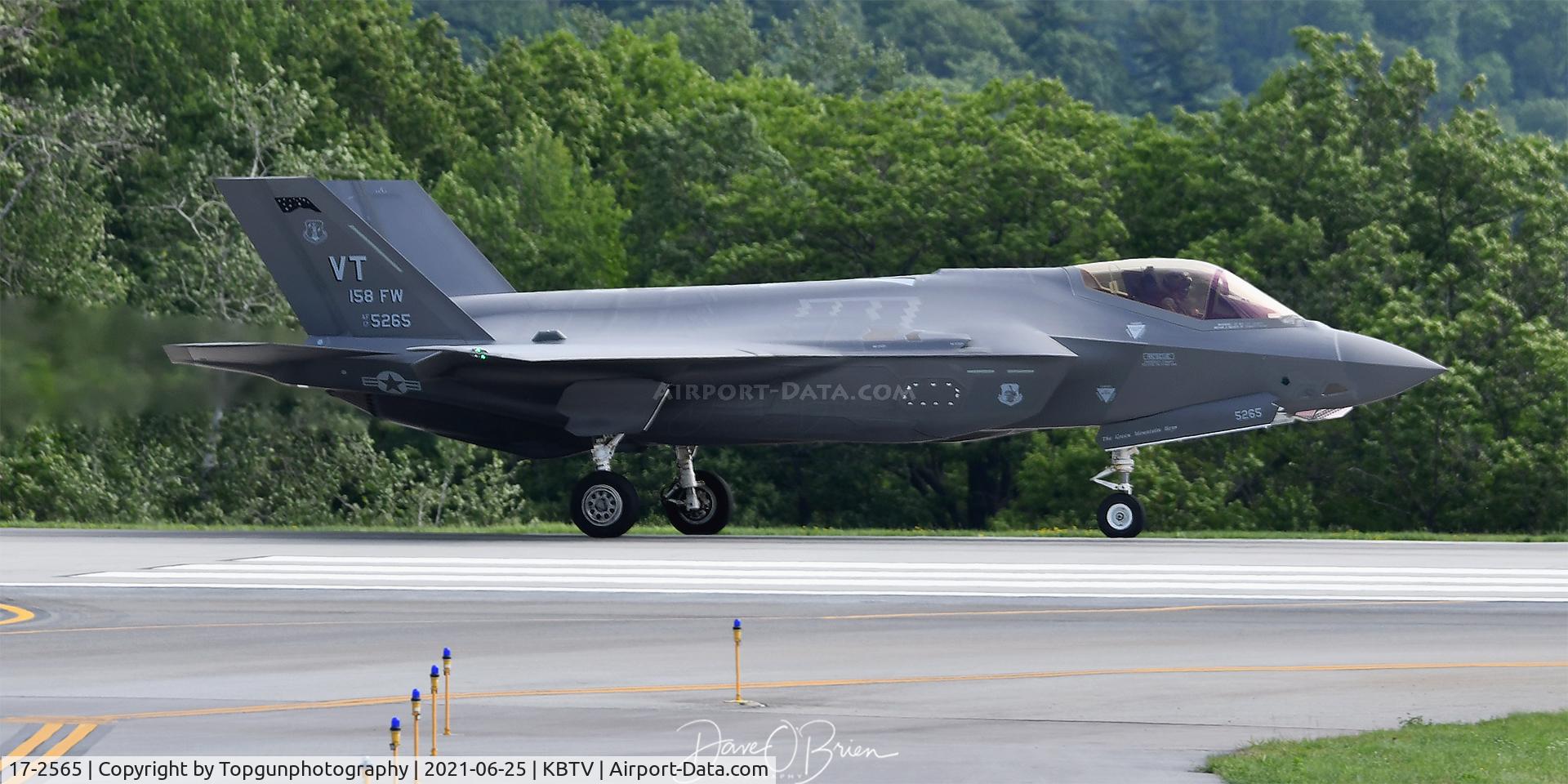 17-2565, 2016 Lockheed Martin F-35A Lightning II C/N 17-2565, THUMPER32