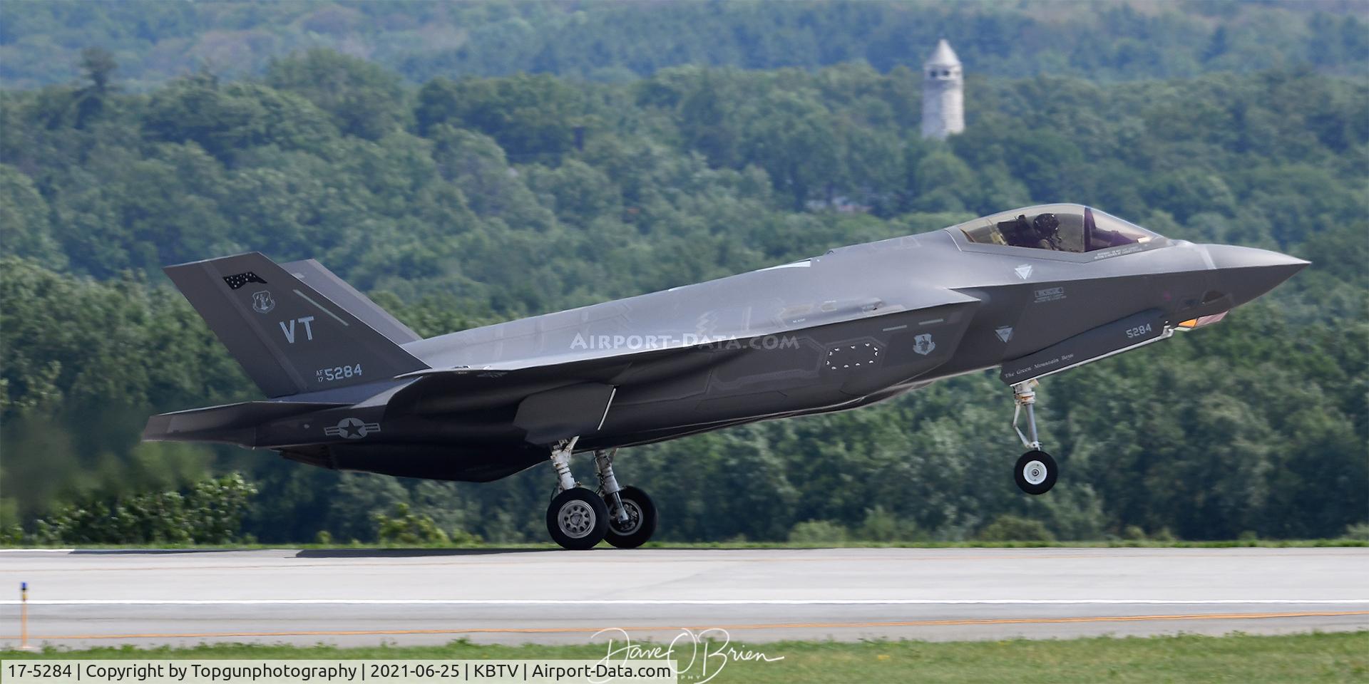 17-5284, 2018 Lockheed Martin F-35A Lightning II C/N AF-226, SHINER22 returns from a sortie
