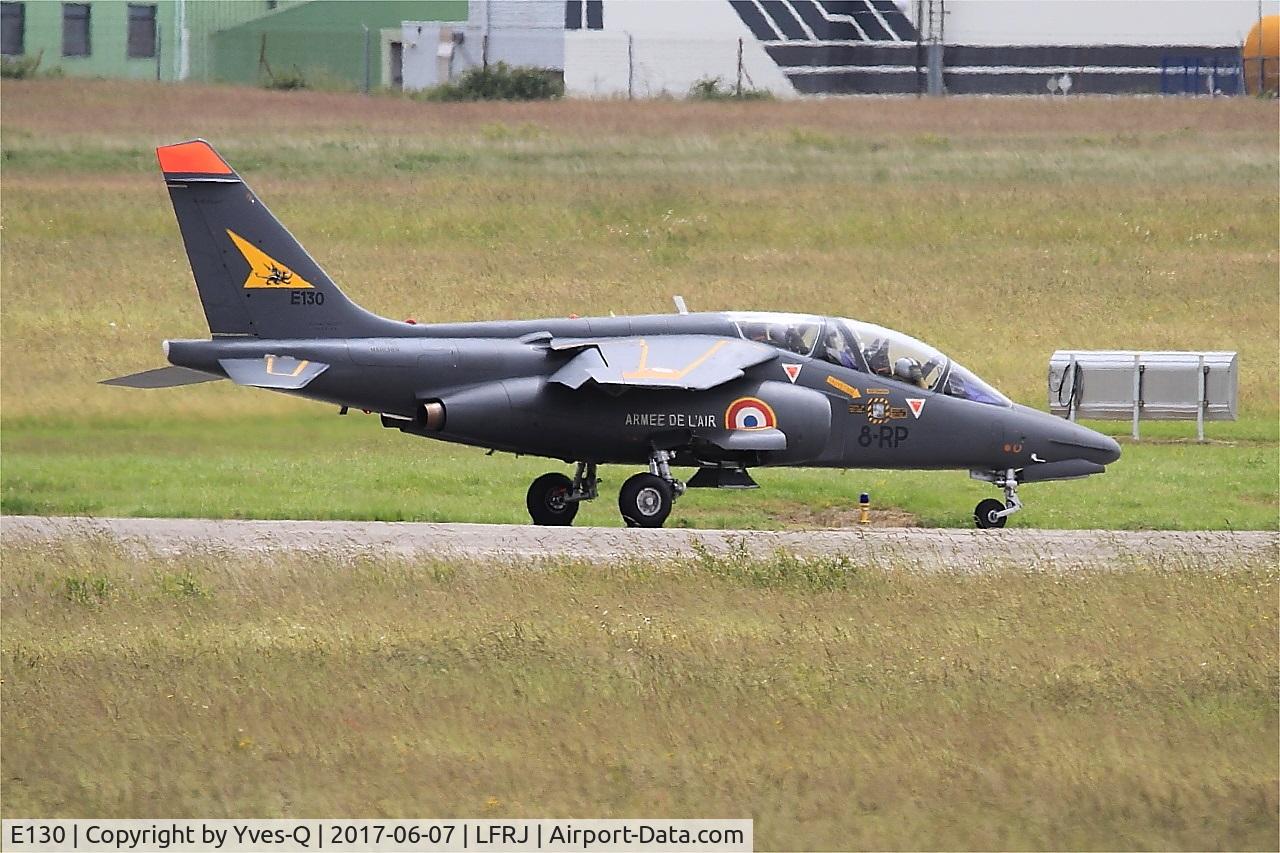 E130, Dassault-Dornier Alpha Jet E C/N E130, Dassault-Dornier Alpha Jet E, Taxiing, Landivisiau naval Air Base (LFRJ)