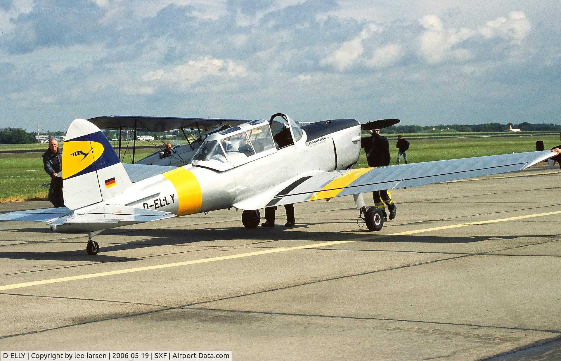 D-ELLY, 1950 De Havilland DHC-1 Chipmunk 22 C/N C1/0584, Berlin ILA 19.5.2006
