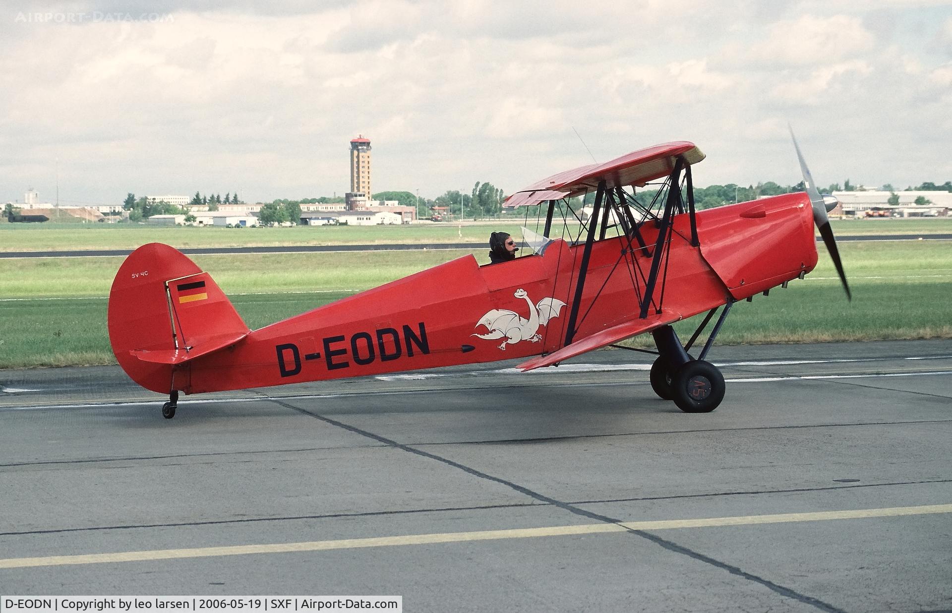 D-EODN, 1946 Stampe-Vertongen SV-4C C/N 113, Berlin ILA 19.5.2006