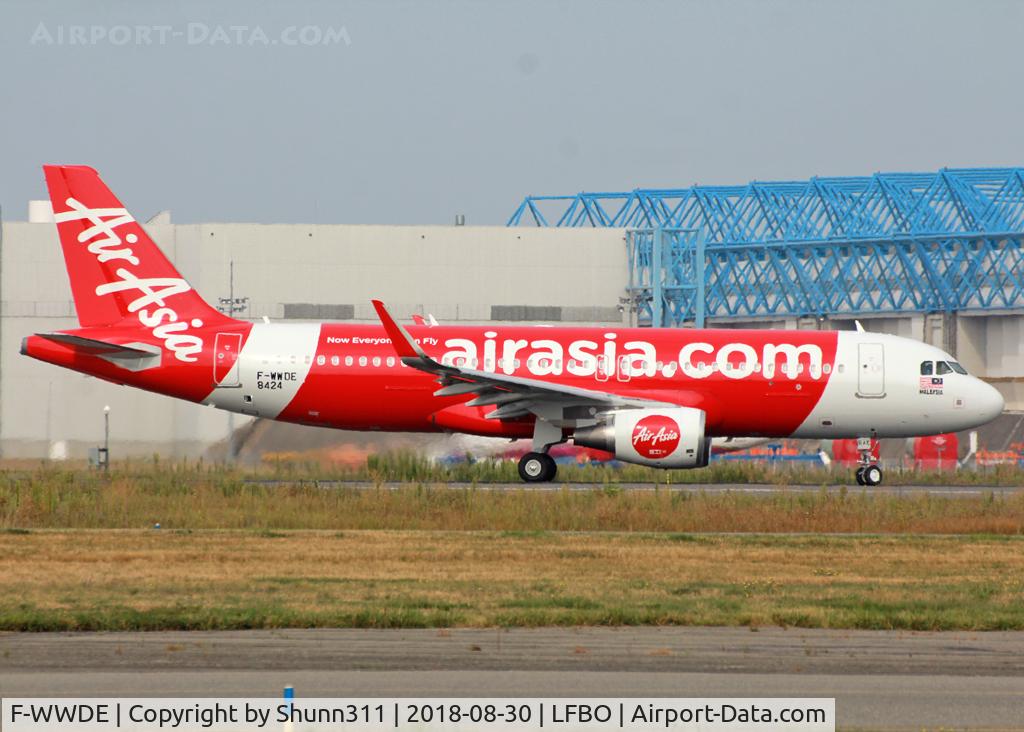 F-WWDE, 2018 Airbus A320-216 C/N 8424, C/n 8424 - To be 9M-RAE