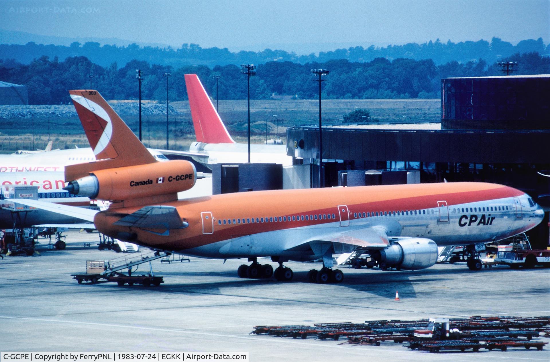 C-GCPE, 1979 Douglas DC-10-30ER C/N 46542, CP Air DC-10-30