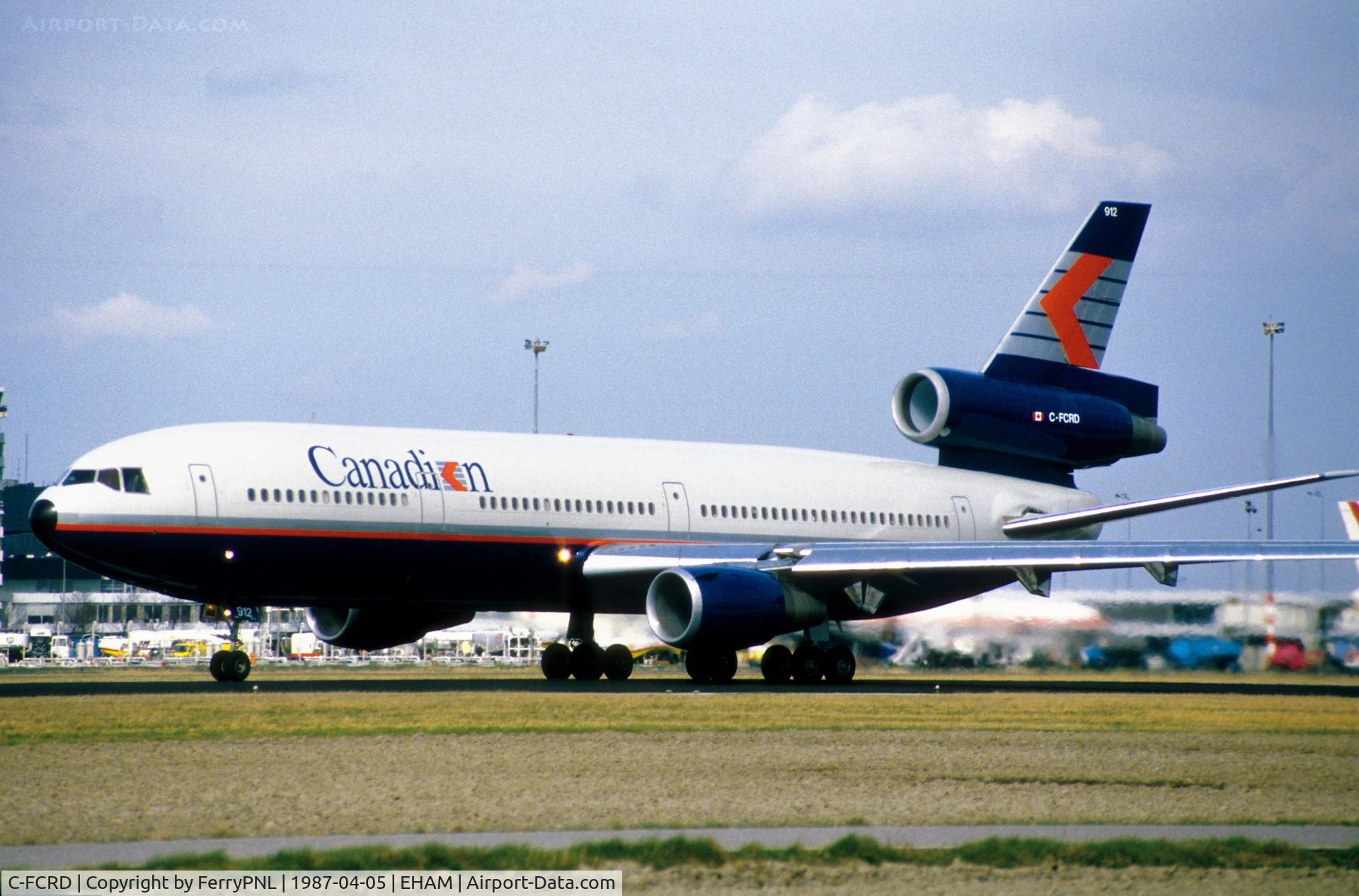 C-FCRD, 1976 McDonnell Douglas DC-10-30 C/N 47889, Canadian DC-10-30 taking-off