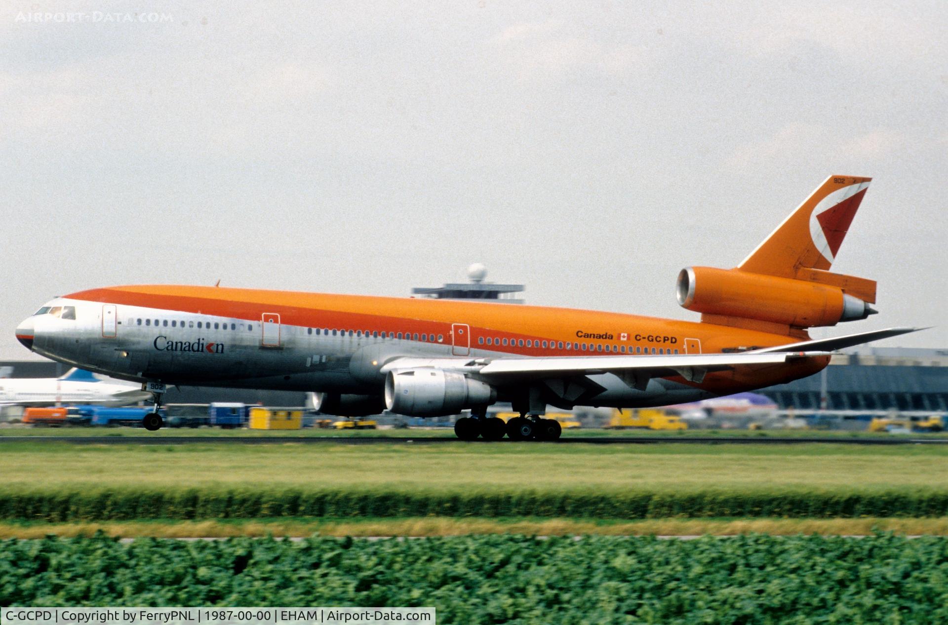 C-GCPD, 1979 McDonnell Douglas DC-10-30F C/N 46541, Canadian DC-10-30 still in CP livery