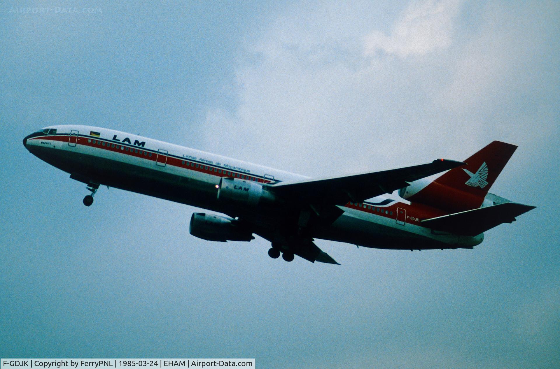F-GDJK, 1975 McDonnell Douglas DC-10-30 C/N 47849, LAM DC-10-30 taking-off