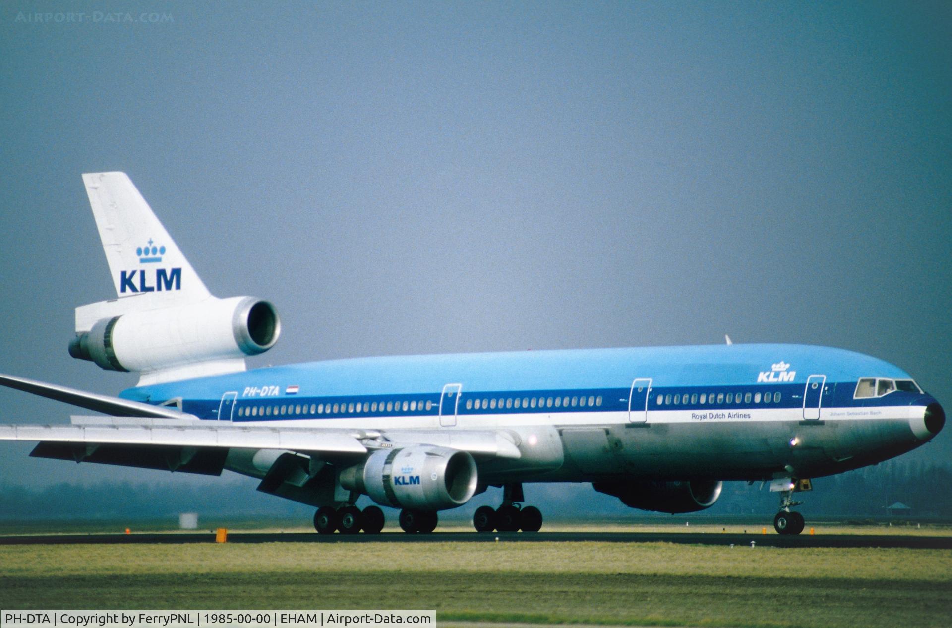 PH-DTA, 1972 Douglas DC-10-30 C/N 46550, KLM DC-10-30 landing