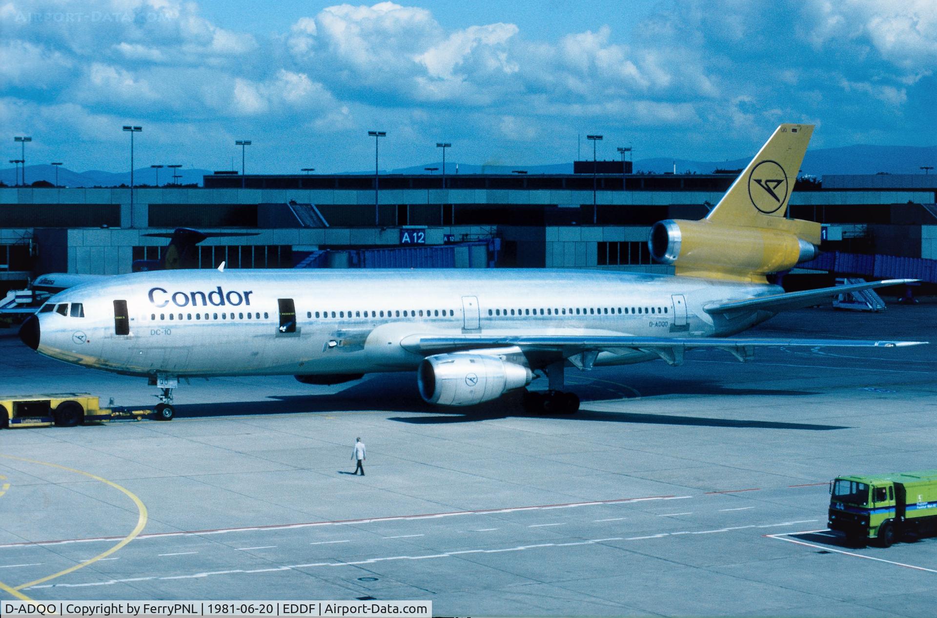 D-ADQO, 1979 McDonnell Douglas DC-10-30 C/N 46596, Silver Condor DC-10-30