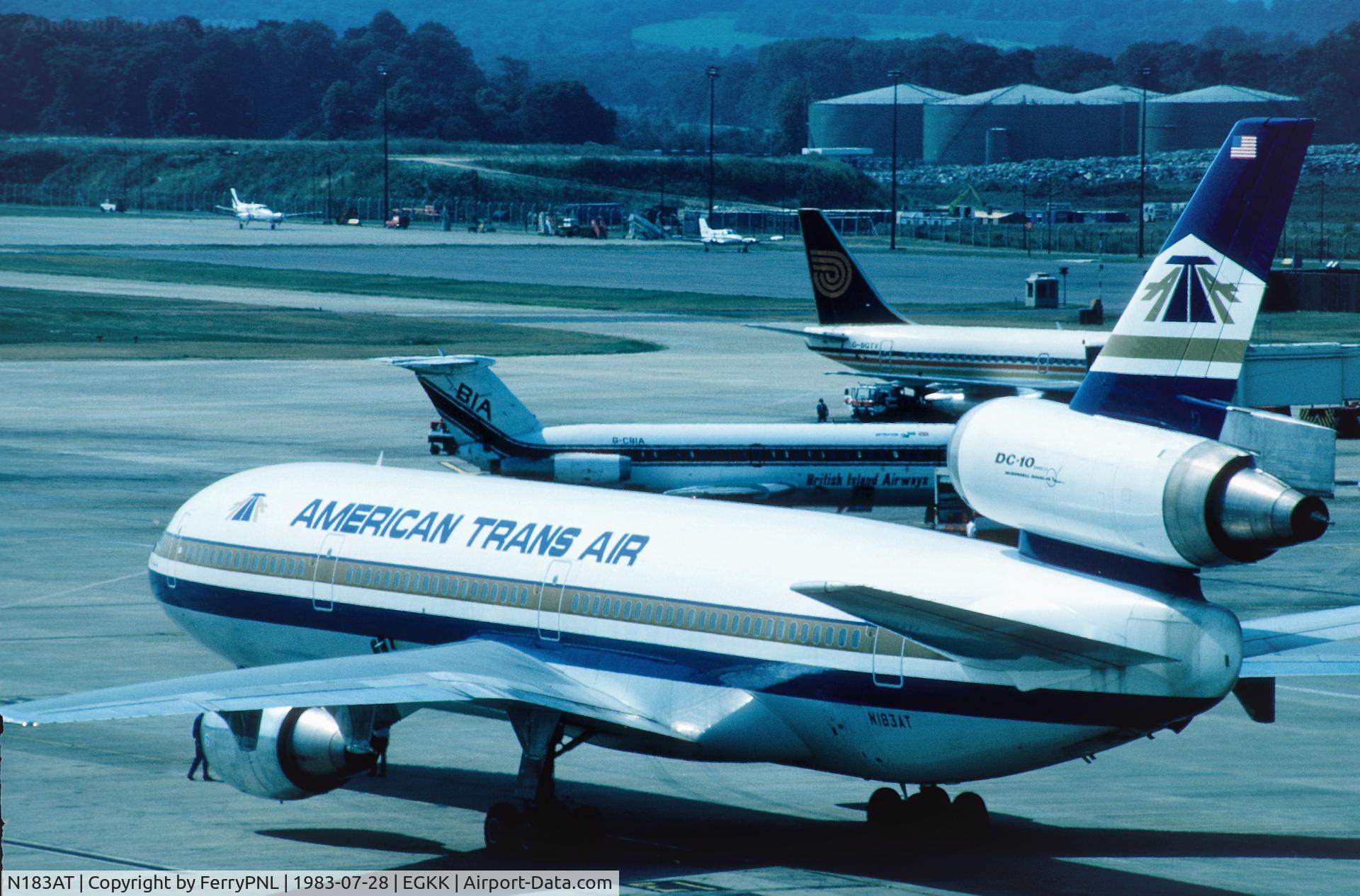 N183AT, 1971 Douglas DC-10-10 C/N 46501, American Trans Air DC-10-10