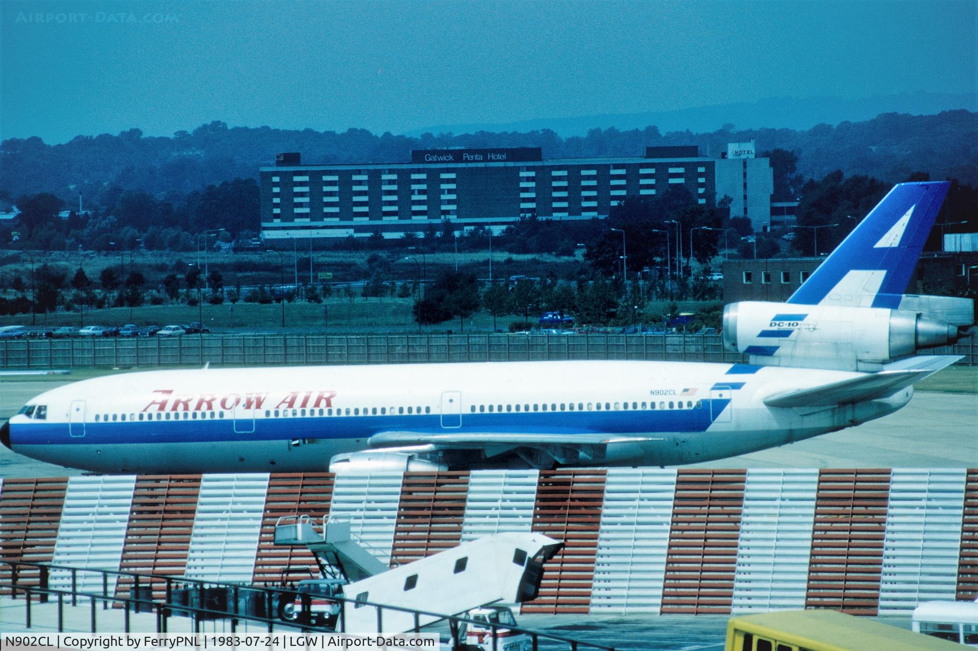 N902CL, 1972 McDonnell Douglas DC-10-10 C/N 46905, Arrow Air DC-10-10