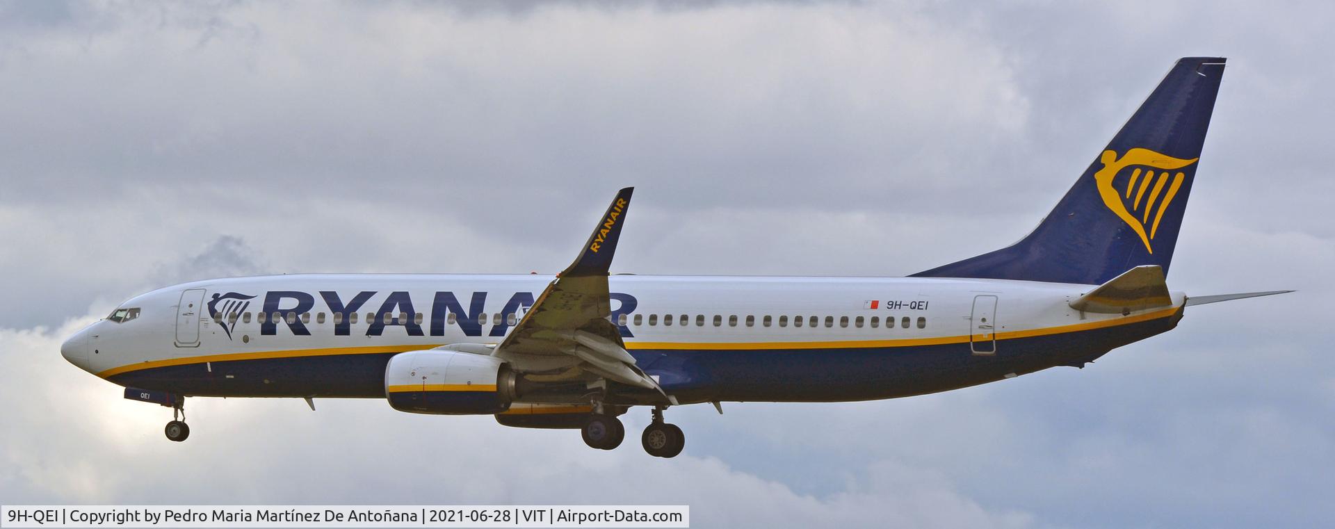9H-QEI, 2018 Boeing 737-800 C/N 44828, Aeropuerto de Foronda - Vitoria-Gasteiz - Euskadi - España