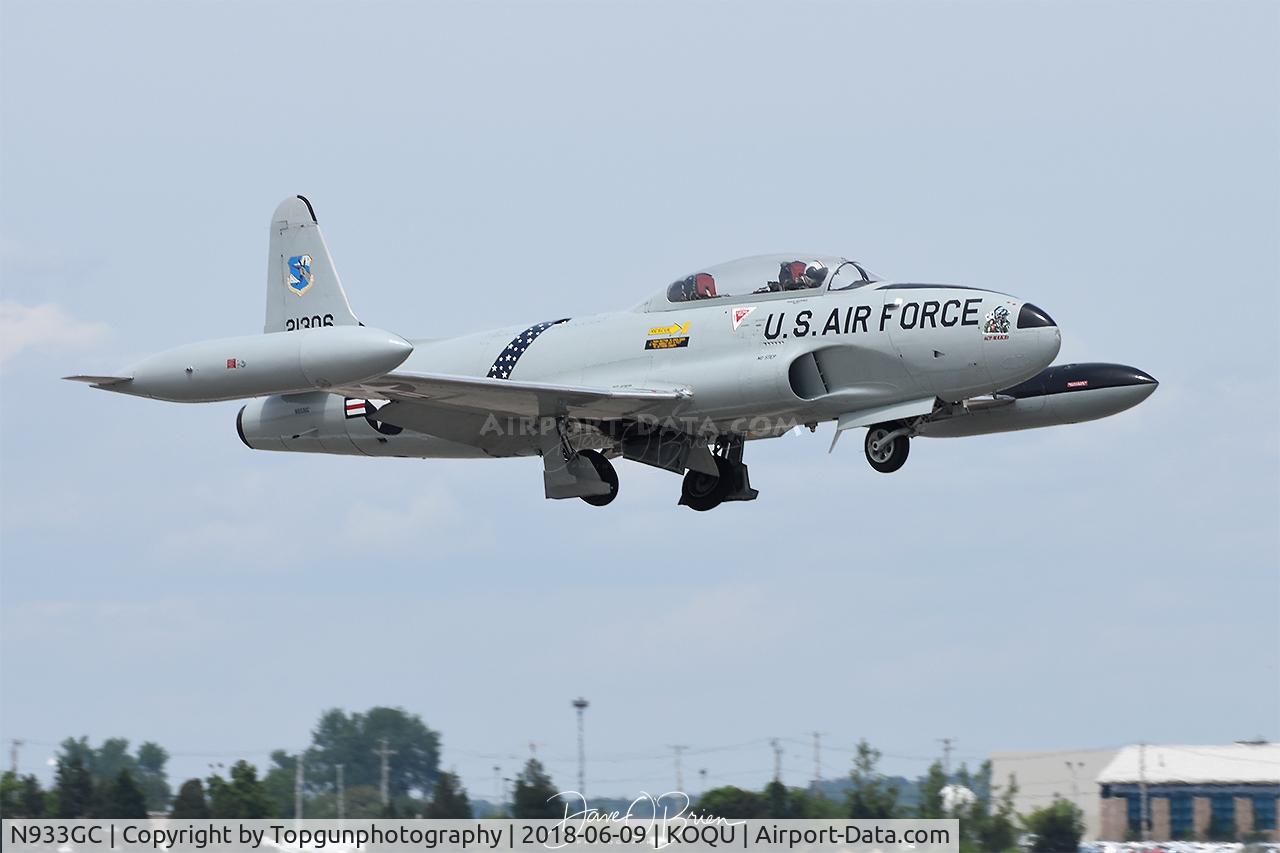 N933GC, 1954 Canadair T-33AN Silver Star 3 C/N T33-306, Greg Coyer's T-33 Shooting Star