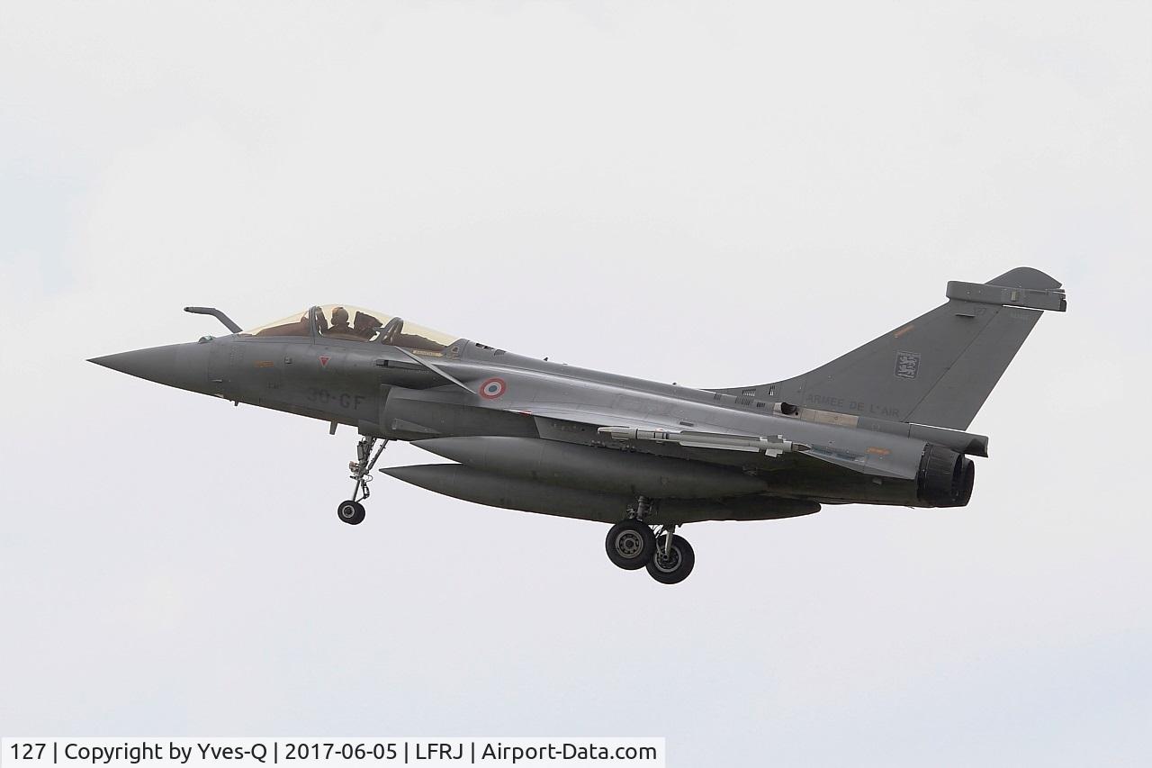 127, Dassault Rafale C C/N 127, Dassault Rafale C, On final rwy 26 , Landivisiau Naval Air Base (LFRJ) Tiger Meet 2017