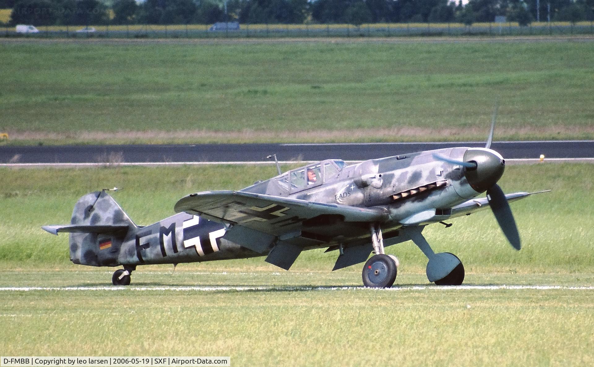 D-FMBB, Messerschmitt Bf-109G-6 C/N 156, Berlin ILA 19.5.2006