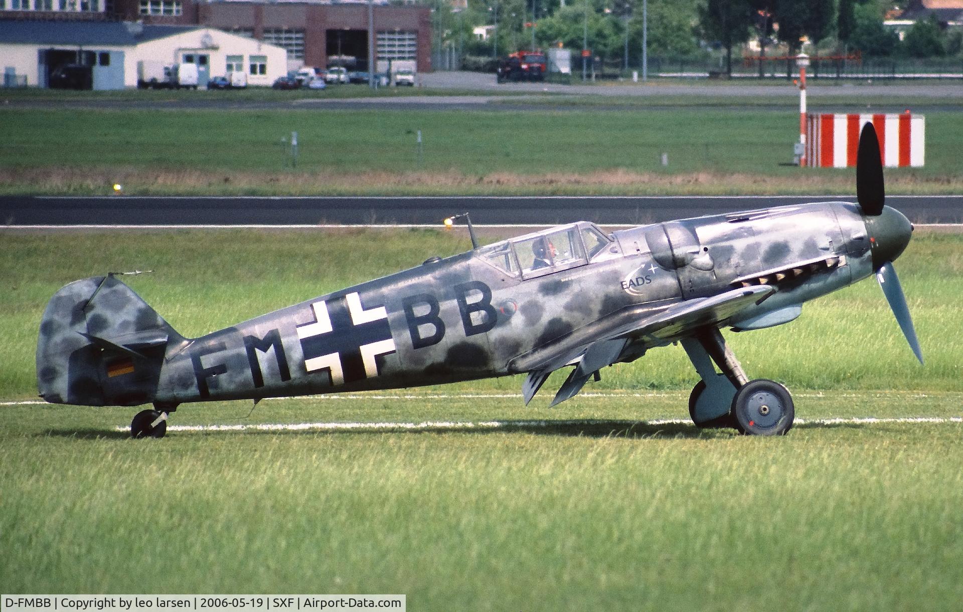 D-FMBB, Messerschmitt Bf-109G-6 C/N 156, Berlin ILA 19.5.2006