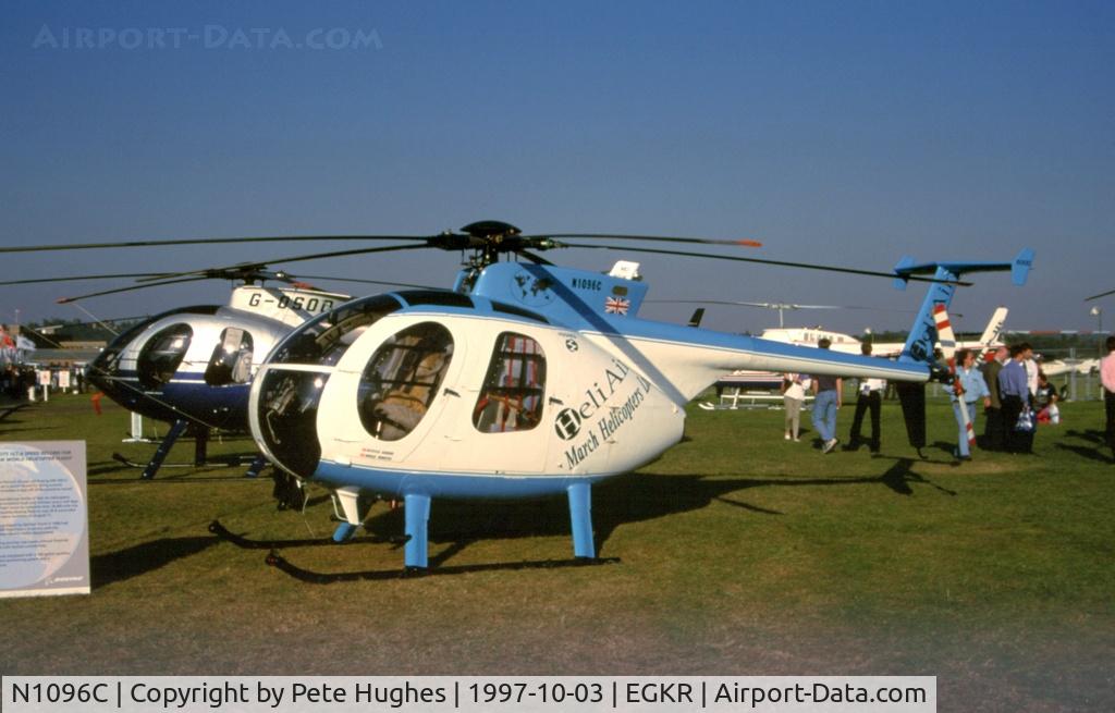 N1096C, 1980 Hughes 369D C/N 800780D, N1096C Hughes 369 at Redhill Helitech 1997