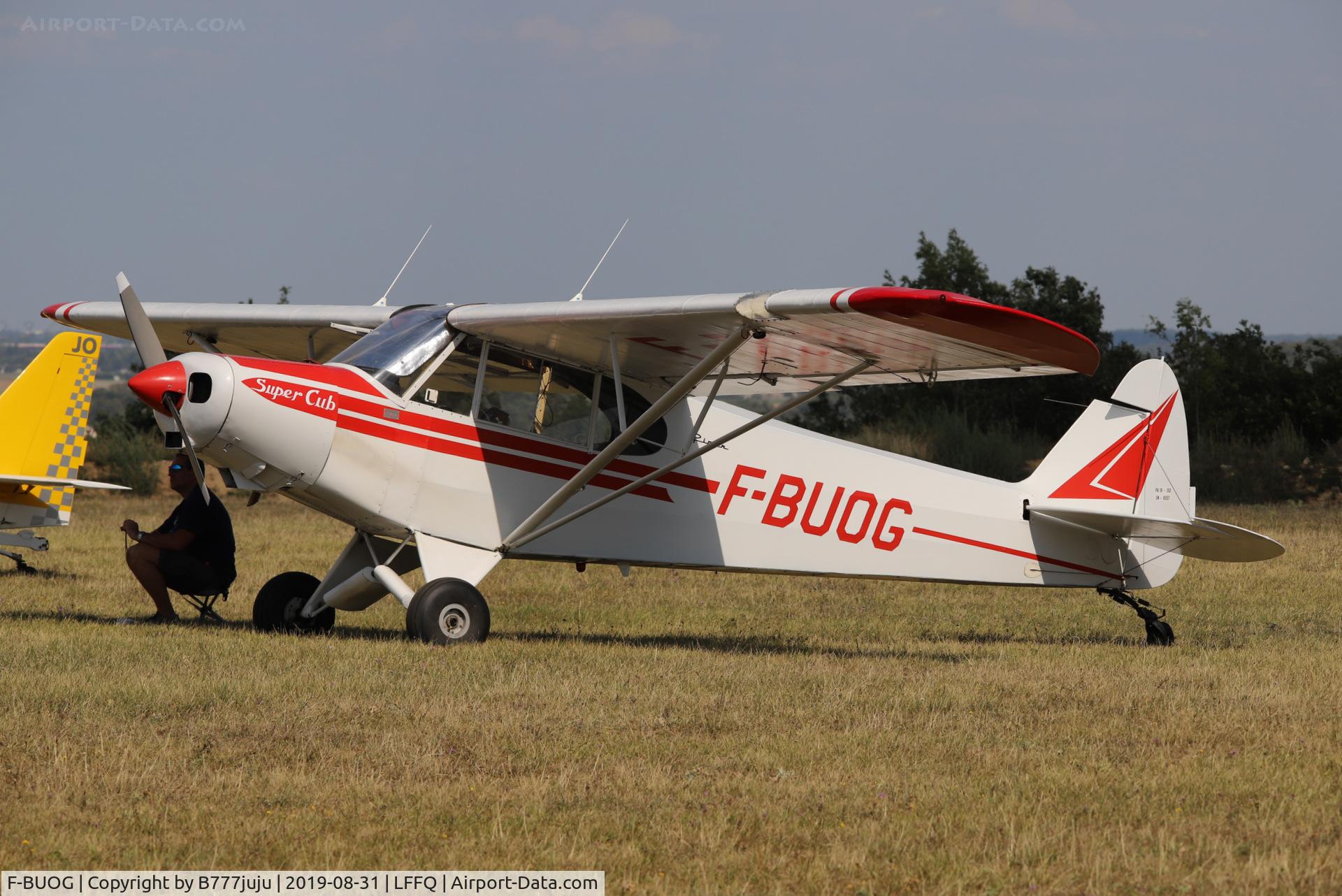F-BUOG, Piper PA-18-150 Super Cub C/N 8057, Stearman Fly-in 2019