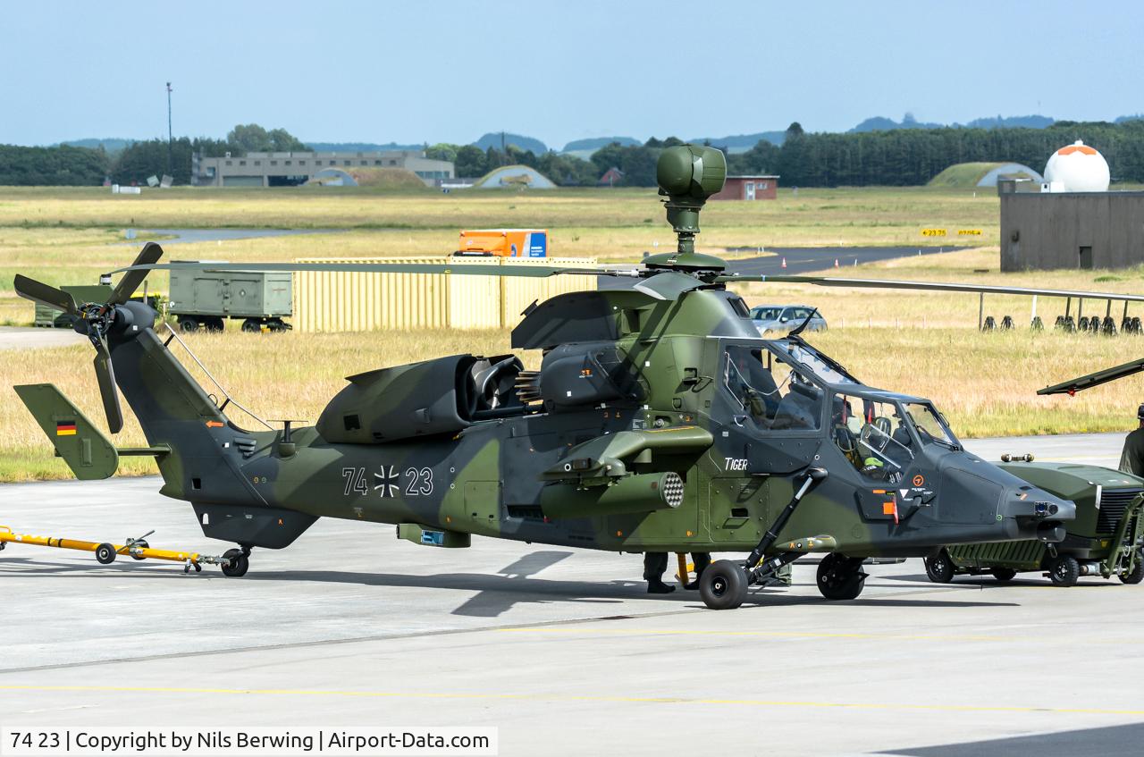 74 23, Eurocopter EC-665 Tiger UHT C/N 1023/UHT23, 74+23