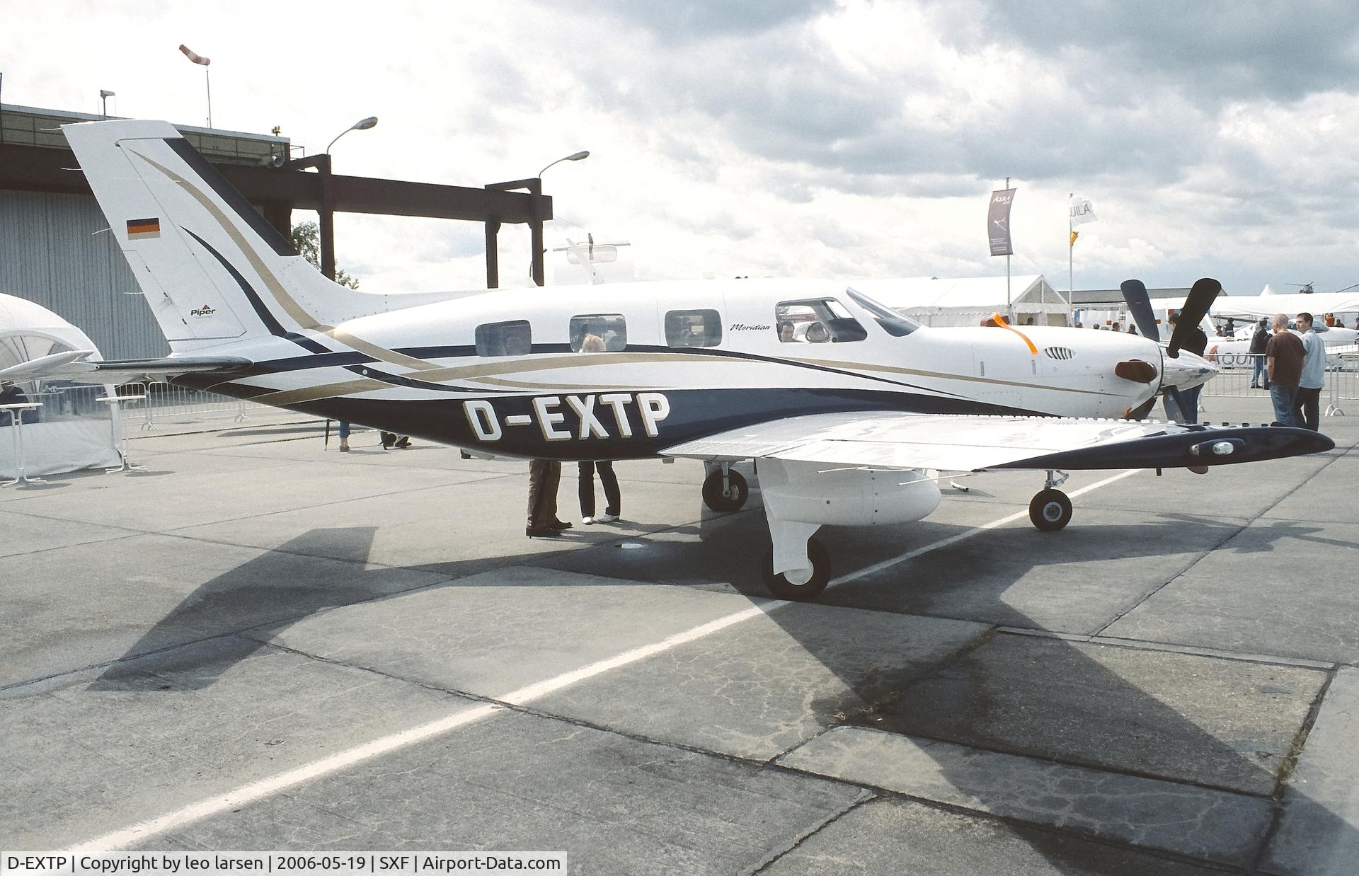D-EXTP, Piper PA-46-500TP Malibu Meridian C/N 4697249, Berlin ILA 19.5.2006.To N 462 PJ