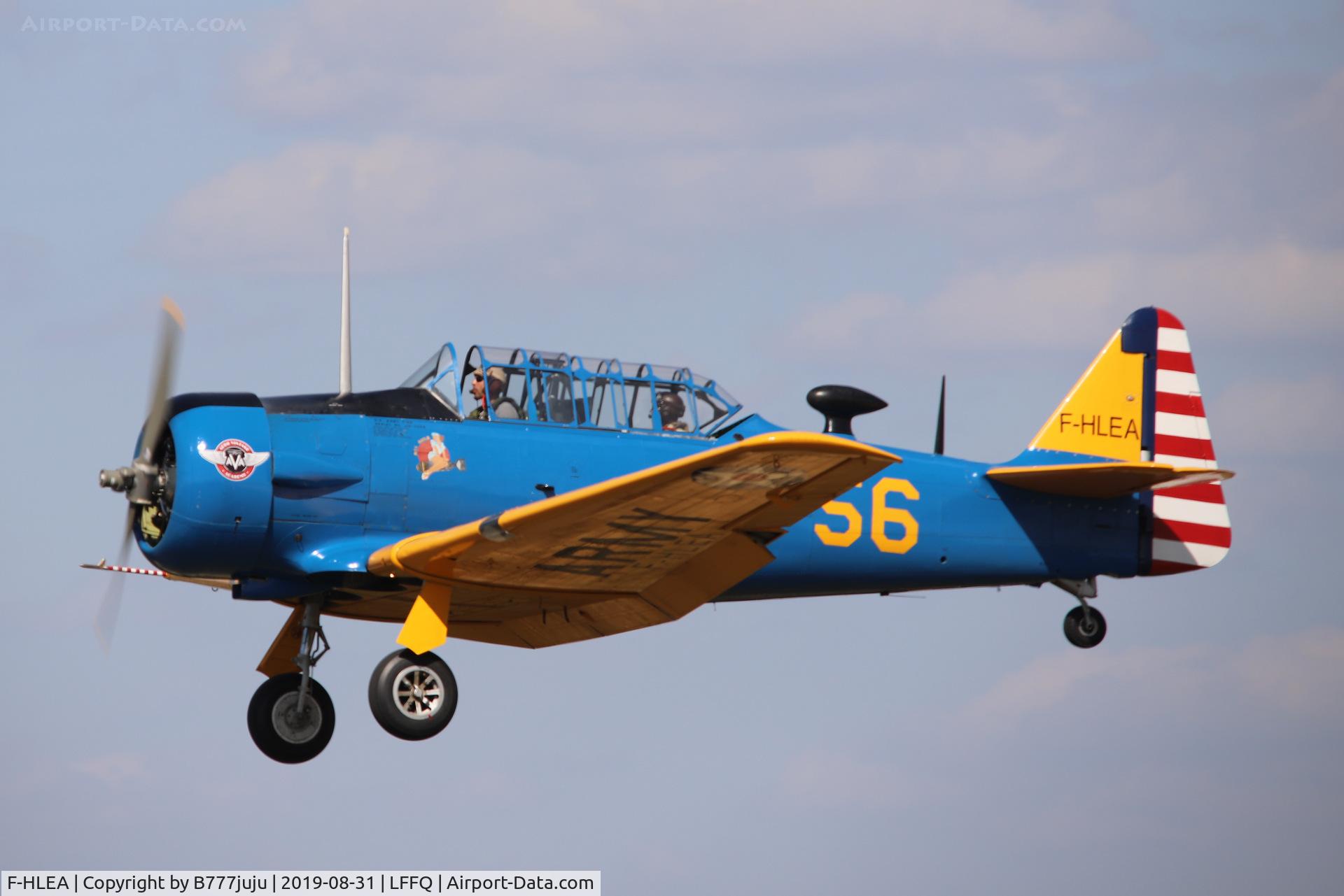 F-HLEA, North American T-6G Texan C/N 168-160, Stearman Fly-in 2019