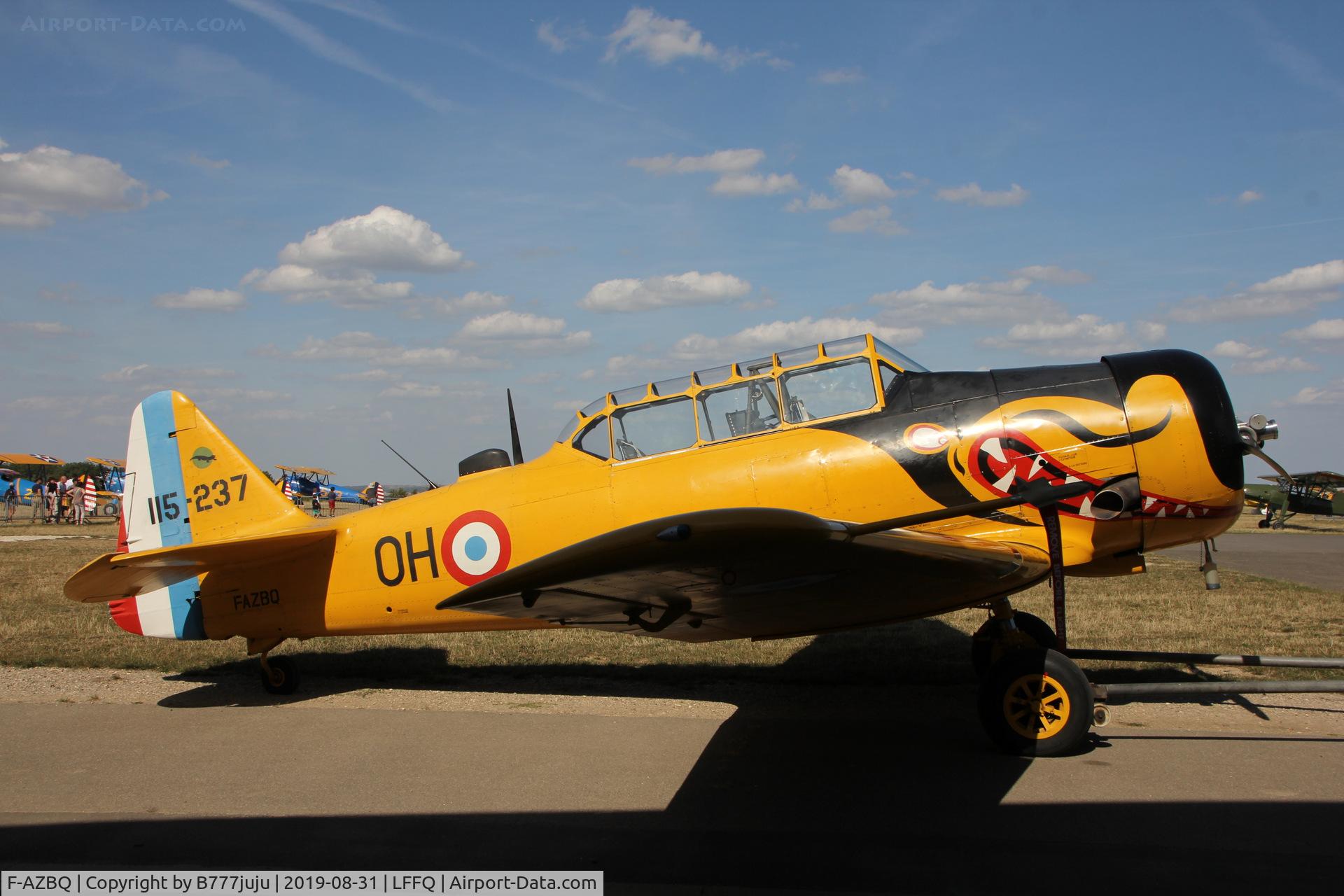 F-AZBQ, North American T-6G Texan C/N 182-535, Stearman Fly-in 2019