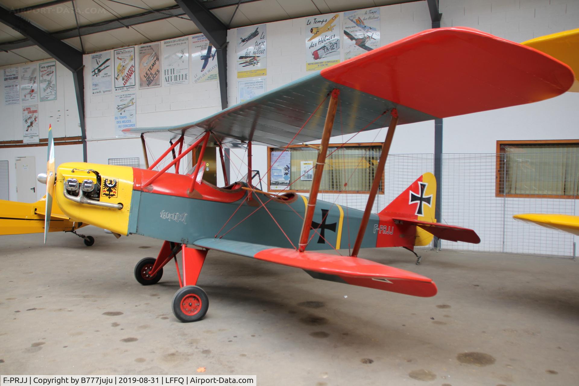 F-PRJJ, Leopoldoff L-55 Colibri C/N LF-0193, Stearman Fly-in 2019