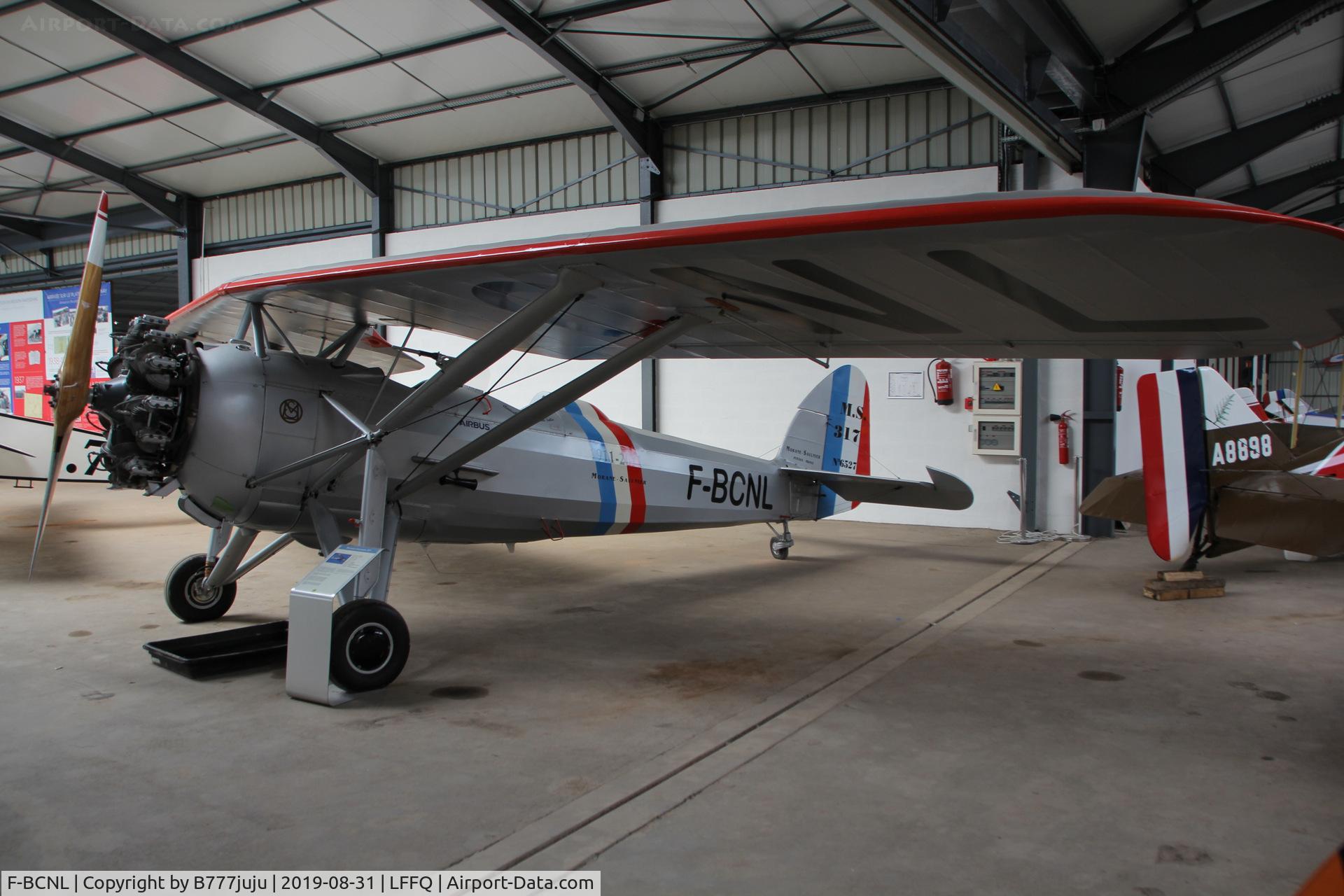 F-BCNL, Morane-Saulnier MS.317 C/N 6527, Stearman Fly-in 2019