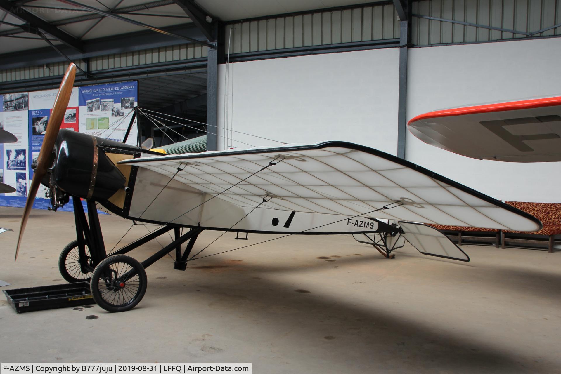 F-AZMS, Morane-Saulnier Type H13 Replica C/N SAMS 22.01, Stearman Fly-in 2019