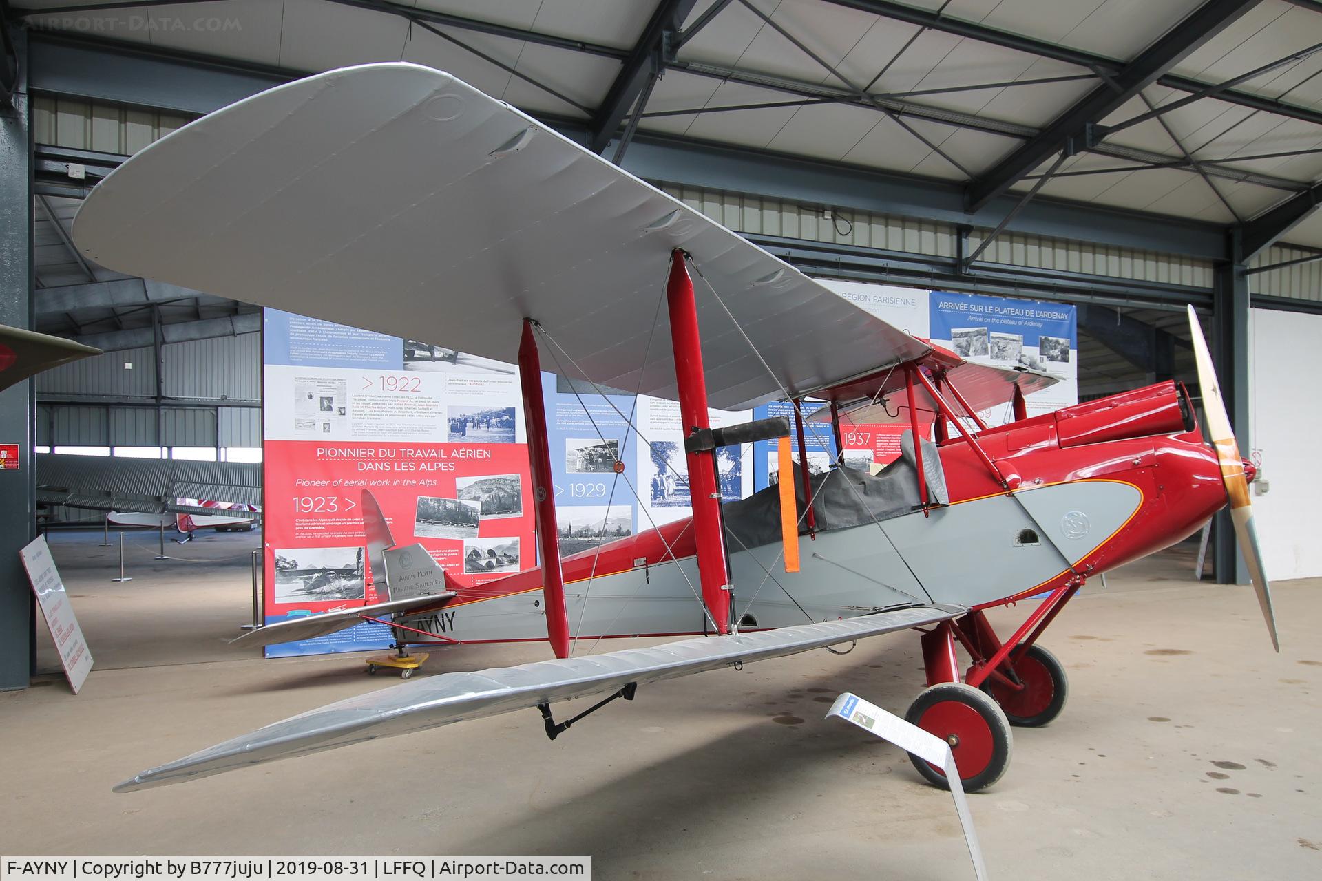 F-AYNY, 1931 Morane-Saulnier MS-60 Moth C/N 13, Stearman Fly-in 2019