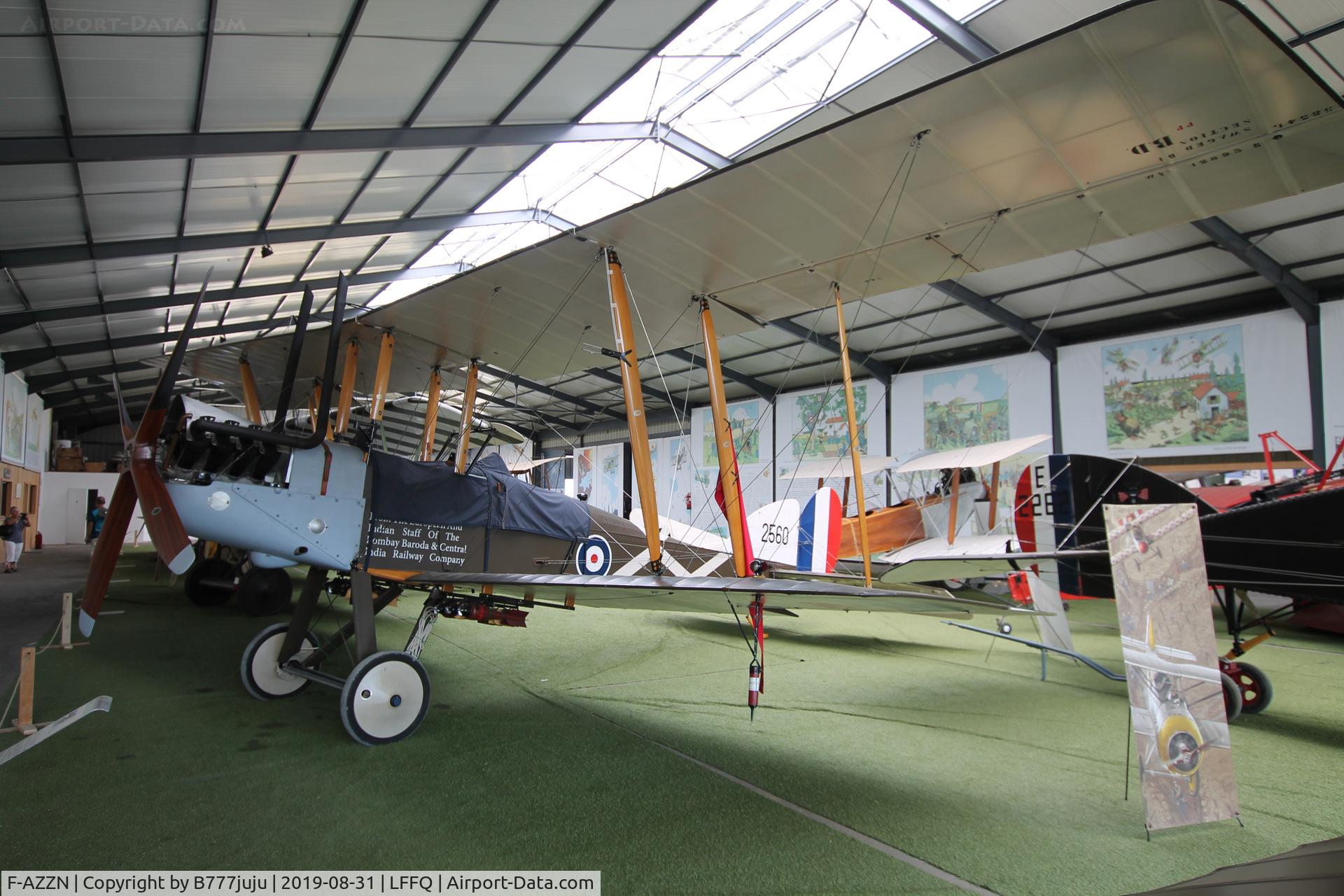 F-AZZN, 2009 Royal Aircraft Factory BE-2f Replica C/N MF01, Stearman Fly-in 2019