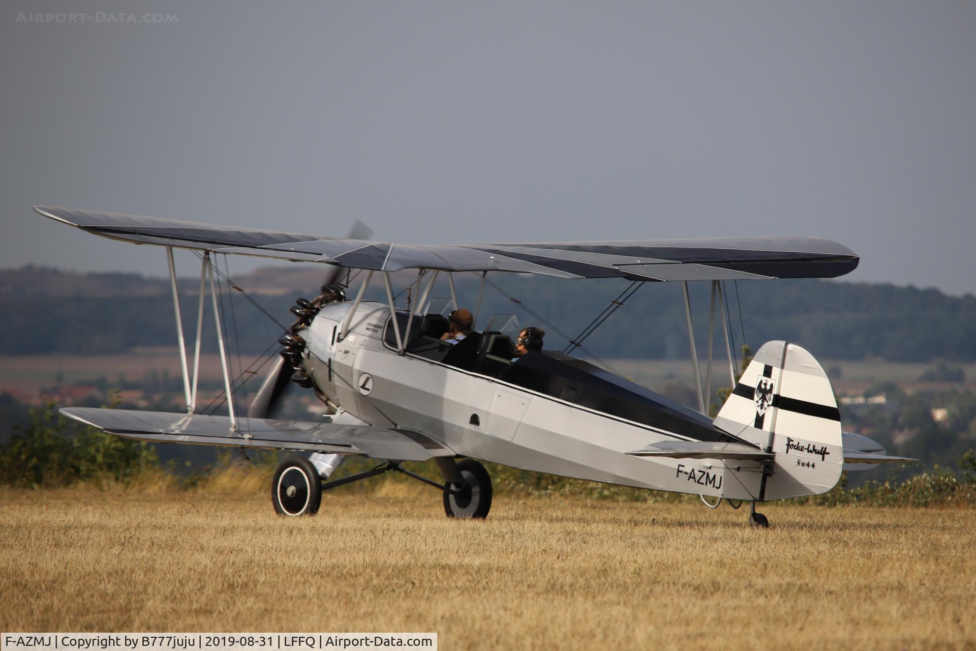 F-AZMJ, 1940 Focke-Wulf Fw-44J Stieglitz C/N 2782, Stearman Fly-in 2019