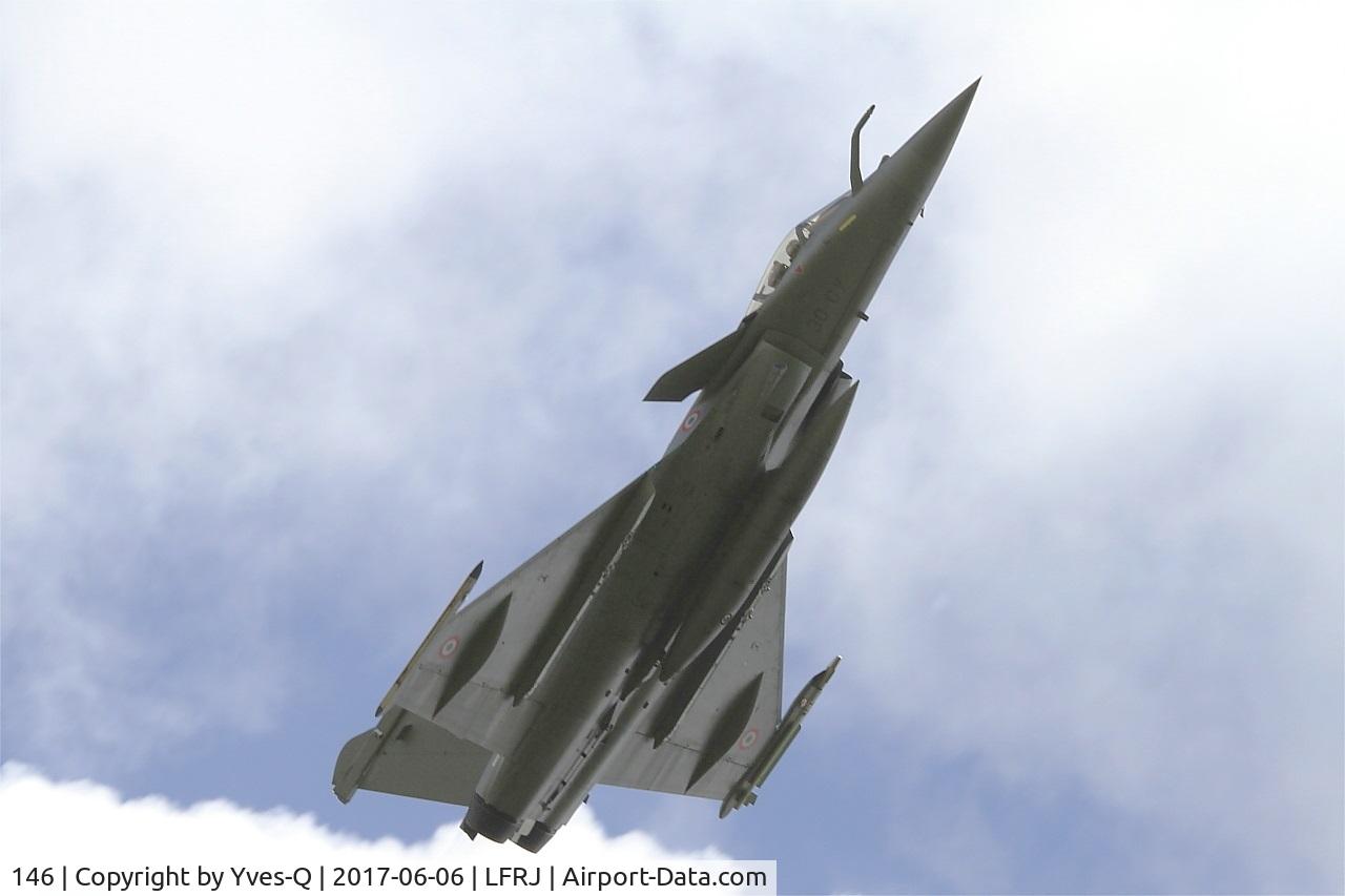 146, Dassault Rafale C C/N 146, Dassault Rafale C, Take off rwy 26, Landivisiau Naval Air Base (LFRJ) Tiger Meet 2017