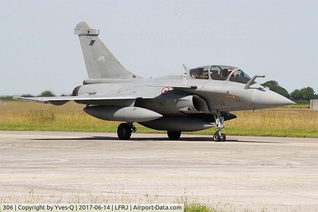 306, Dassault Rafale B C/N 306, Dassault Rafale B, Taxiing to flight line, Landivisiau Naval Air Base (LFRJ) Tiger Meet 2017