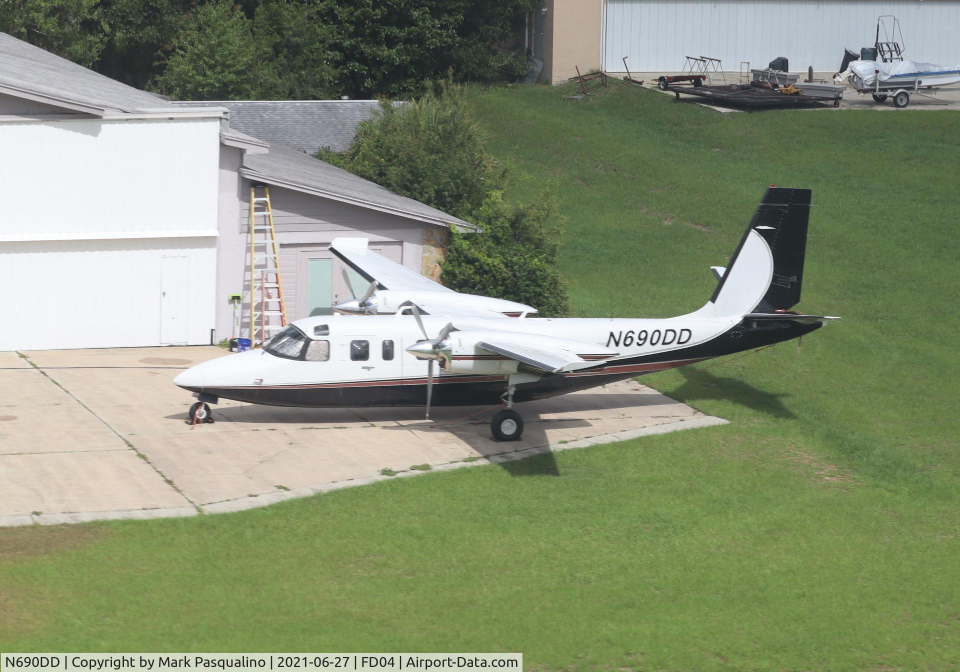N690DD, 1974 Aero Commander 690A Turbo Commander C/N 11159, Aero Commander 690A