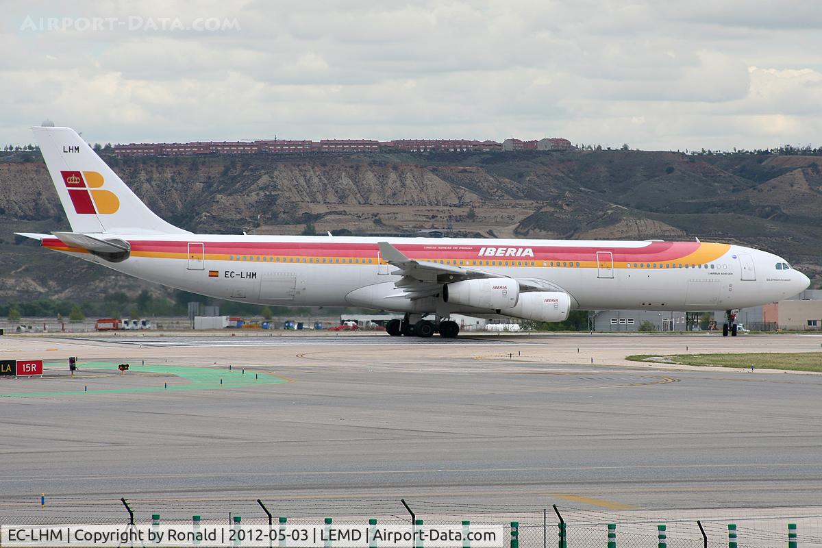 EC-LHM, 2001 Airbus A340-313X C/N 387, at mad