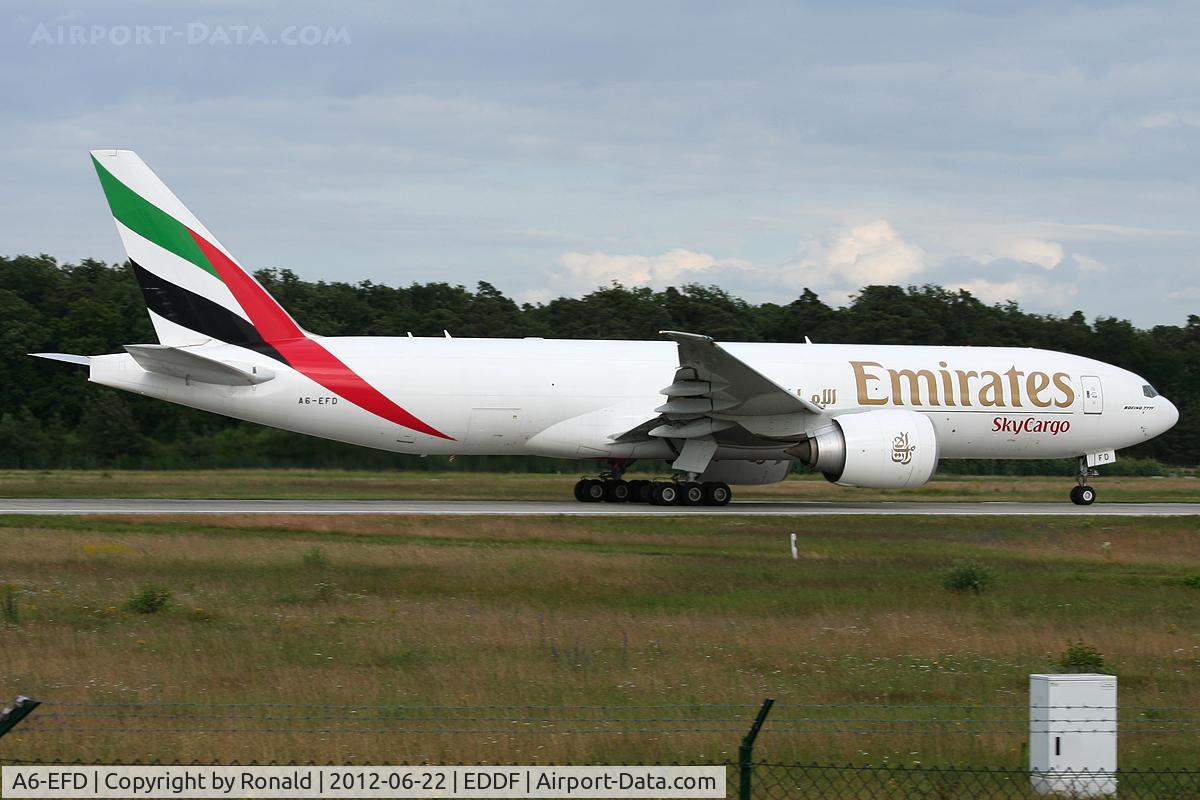 A6-EFD, 2009 Boeing 777-F1H C/N 35606, at fra