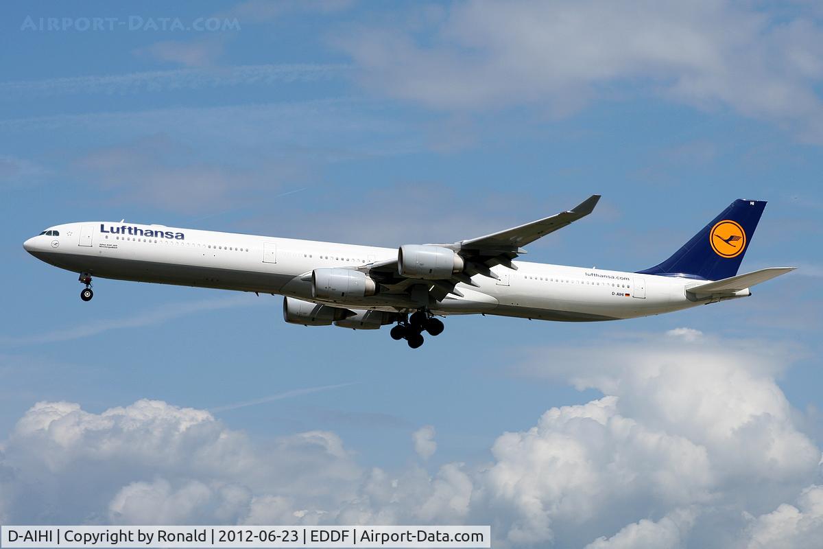 D-AIHI, 2004 Airbus A340-642 C/N 569, at fra