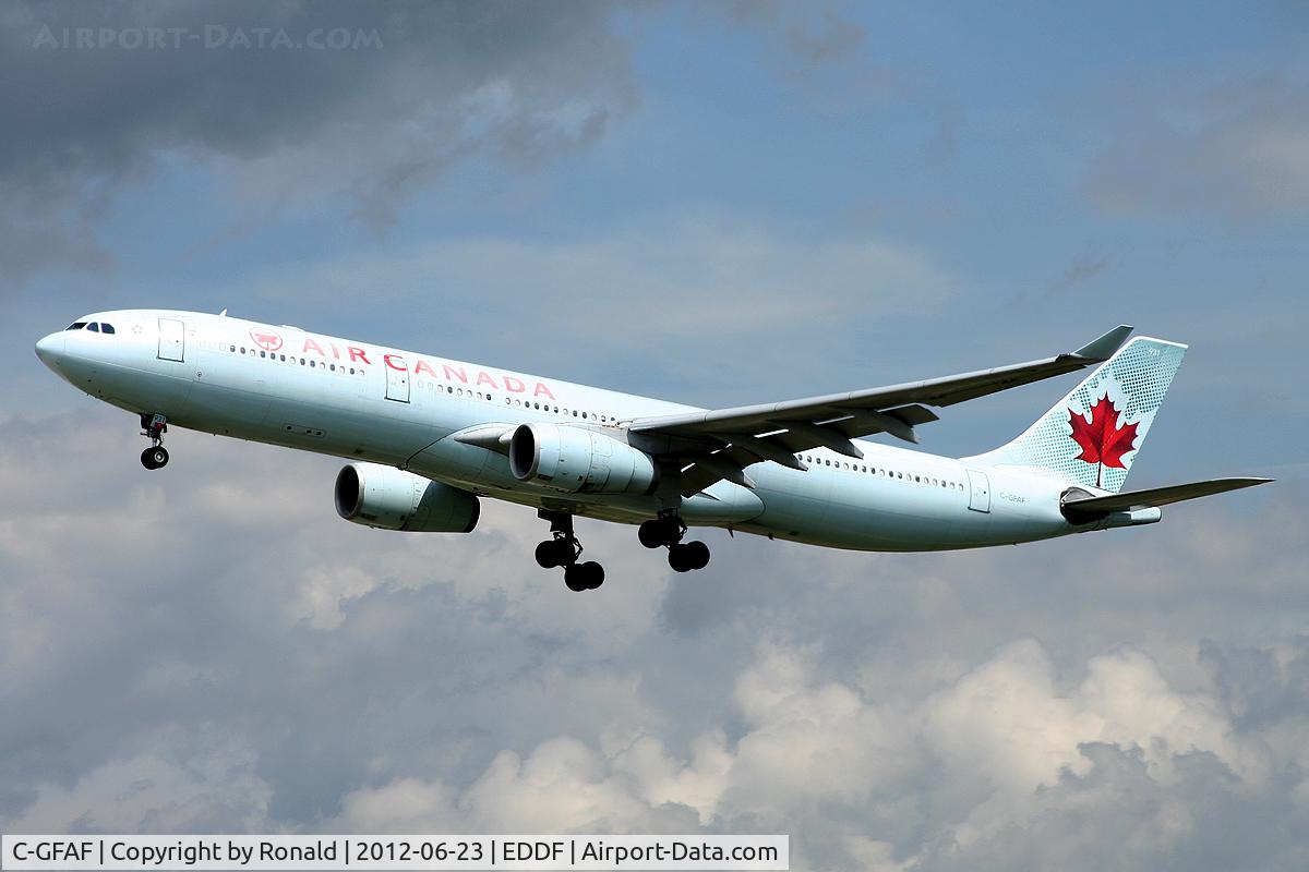 C-GFAF, 1999 Airbus A330-343 C/N 0277, at fra